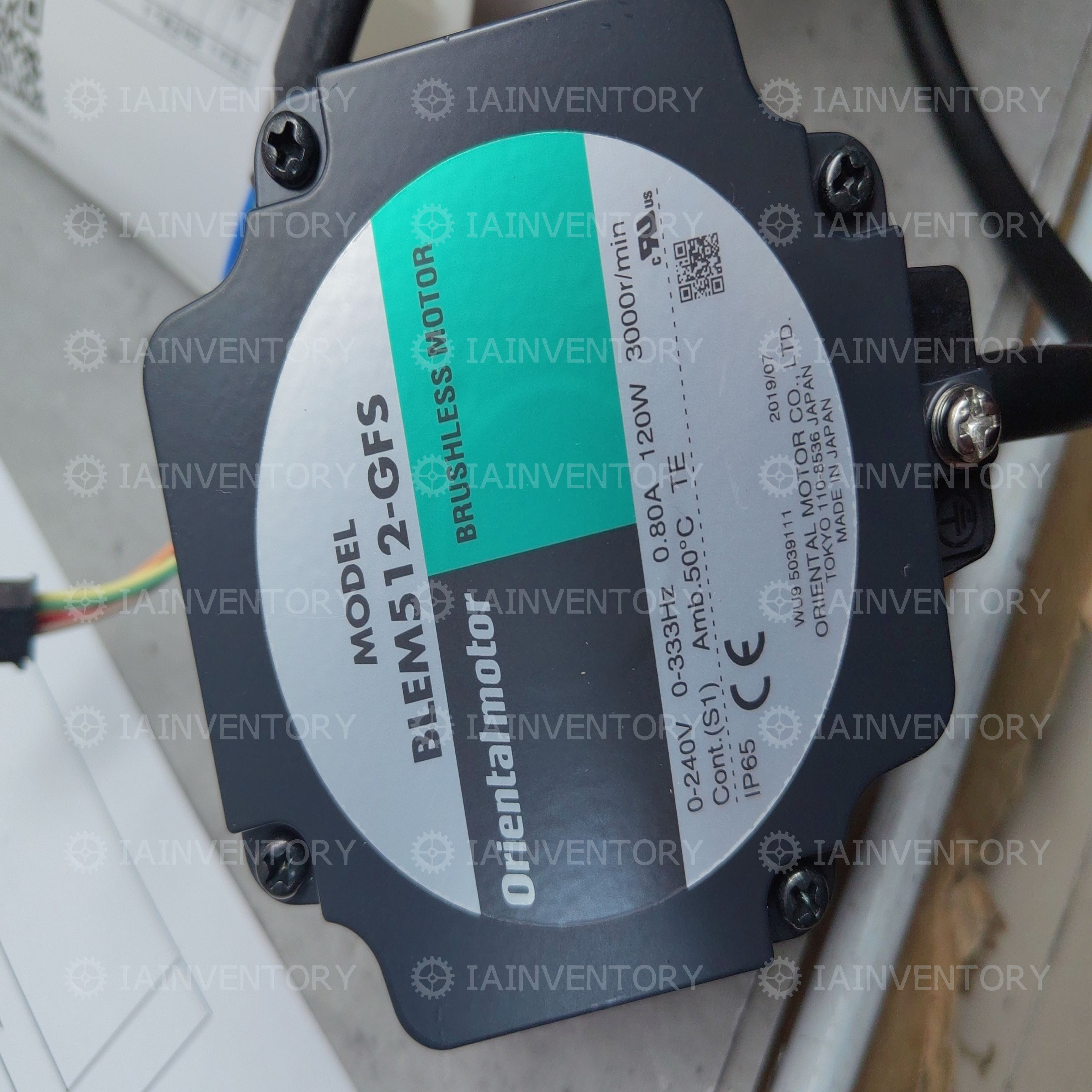 ORIENTAL MOTOR BLEM512-GFS Brushless DC Motor