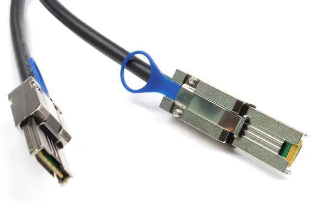 Alt view image 6 of 6 - 2PCS Mini SAS26P SFF-8088 to SFF-8088 2M 6.6 feet External Cable Attached SCSI