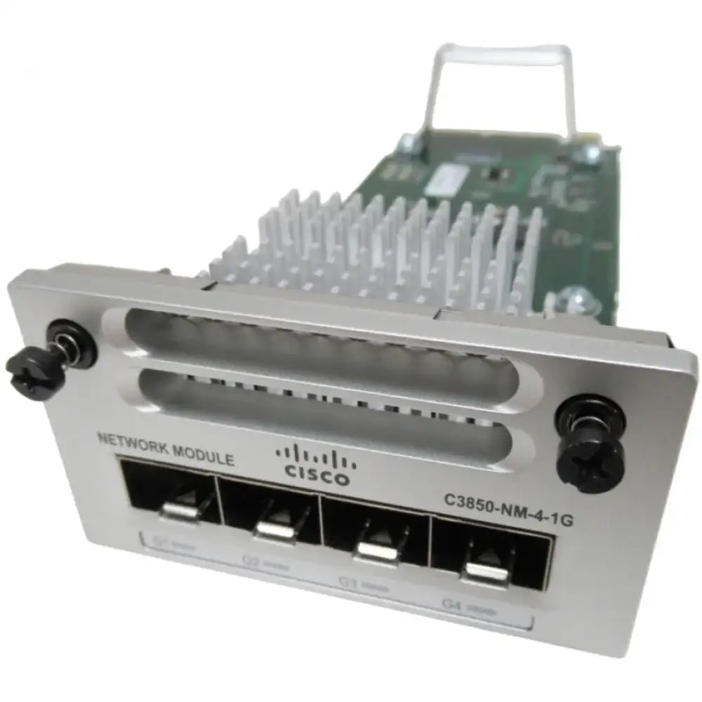 Cisco C3850-NM-4-1G Catalyst 3850 4-Port 1GE SFP Network Module - Refurbished