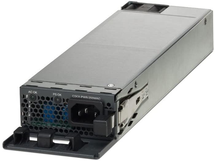 ***New***Cisco C3KX-PWR-350WAC 350W 100-240V-4-2A Max Power Supply - C3KX-PWR-350WAC