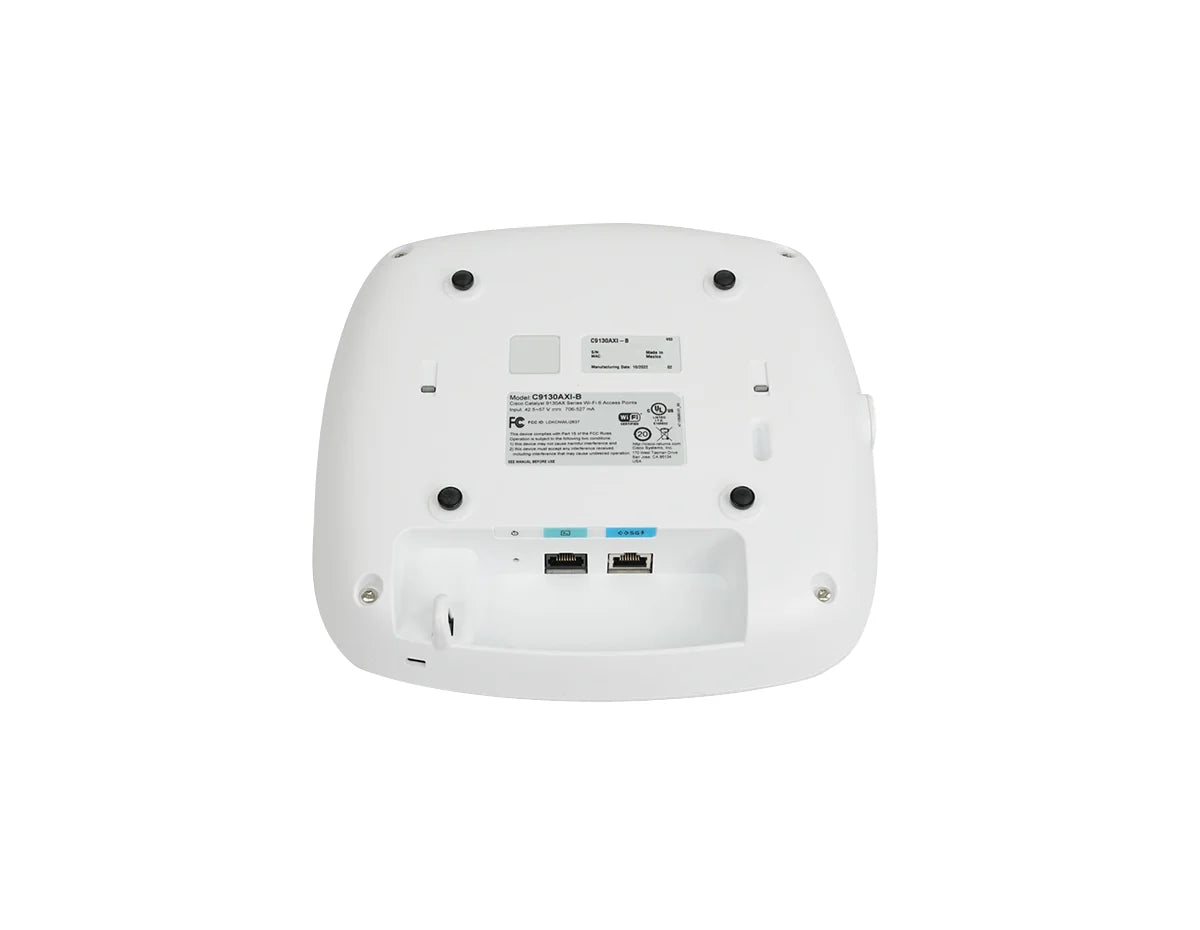 CISCO Catalyst 9130AX Series Access Point, Internal Antennas; Wi-Fi 6; 4x4:4 MIMO, B Domain (C9130AXI-B)