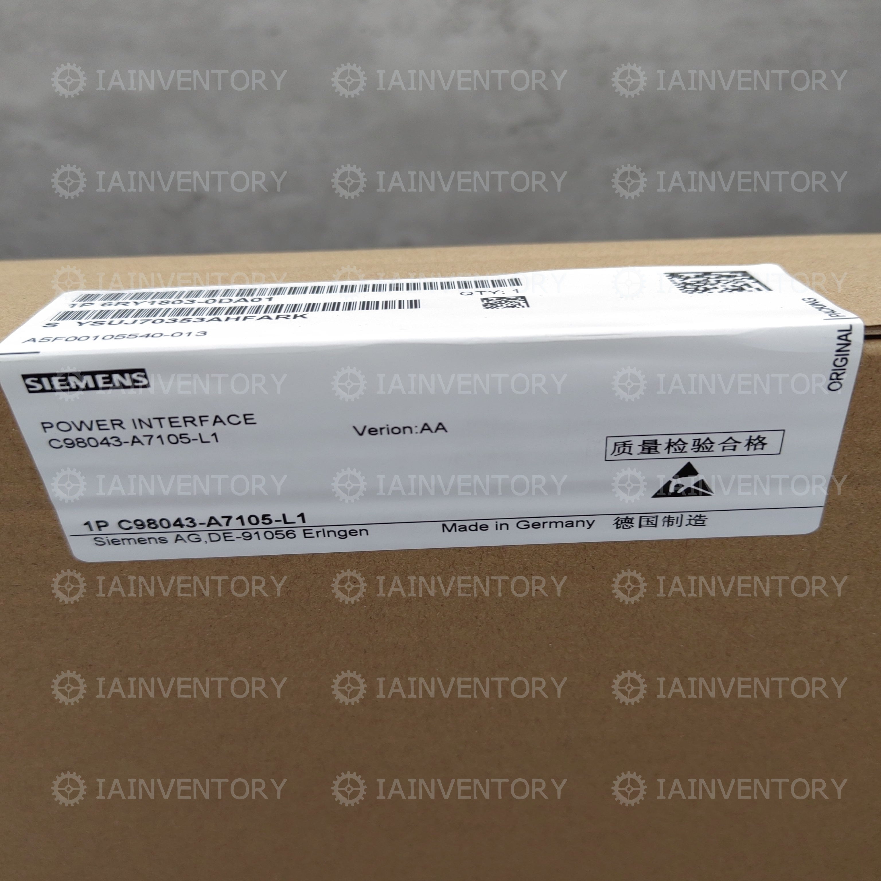 SIEMENS C98043-A7105-L1-9