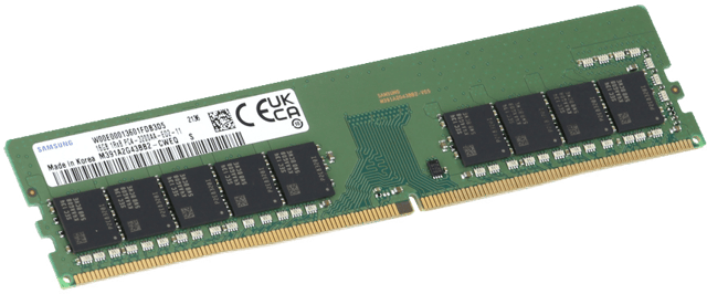 Dell 16GB 1Rx8 DDR4 ECC UDIMM 3200Mhz