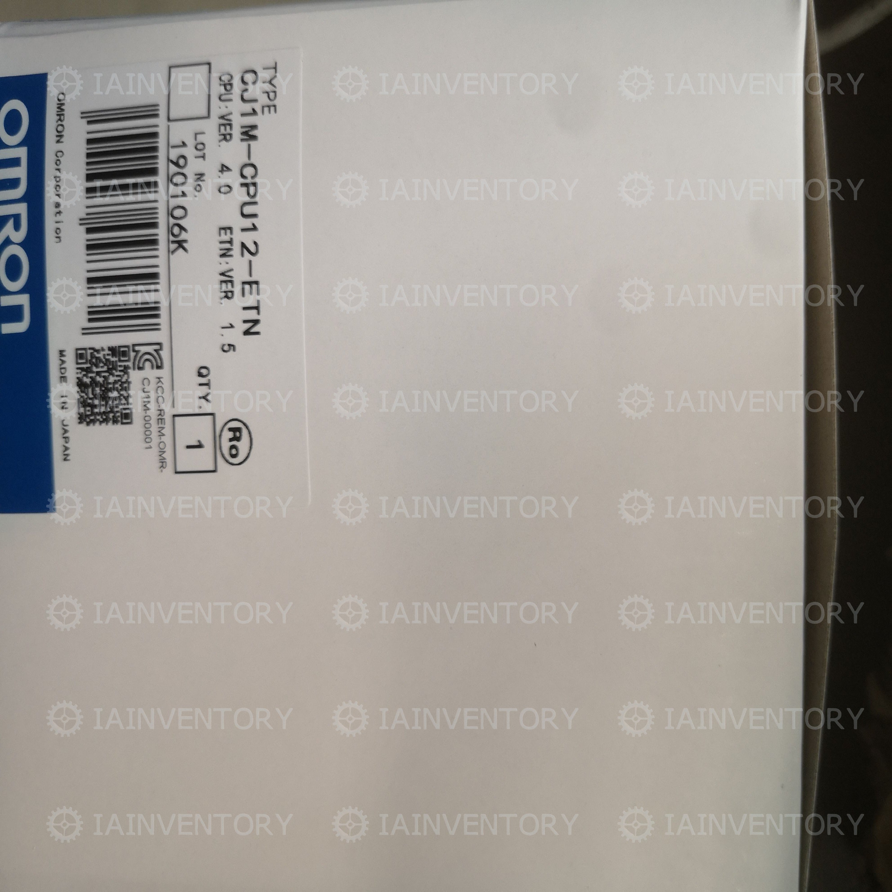 OMRON PLC CJ1M-CPU12-ETN CJ1MCPU12ETN