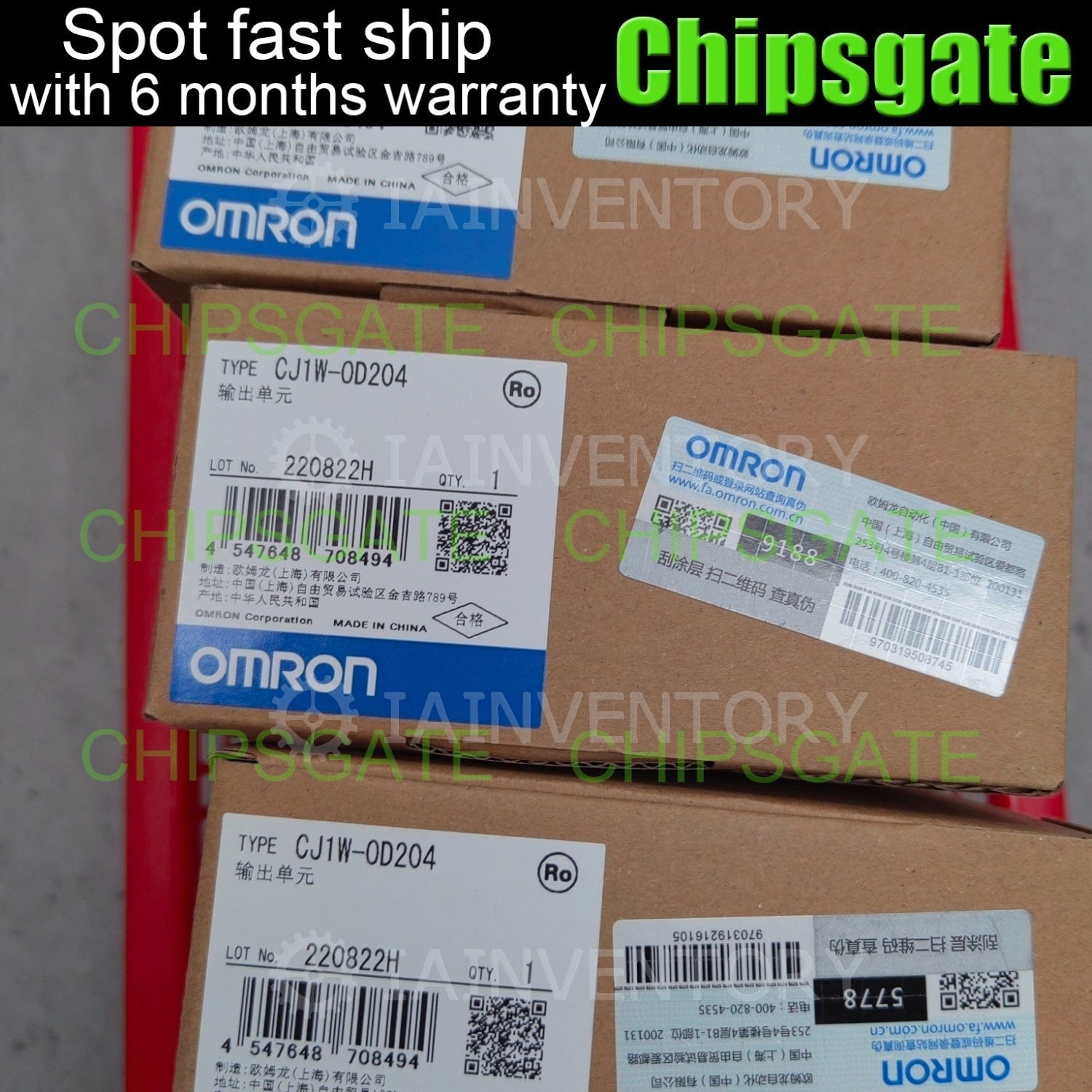 OMRON CJ series PLC programmable controller module CJ1W-OD204