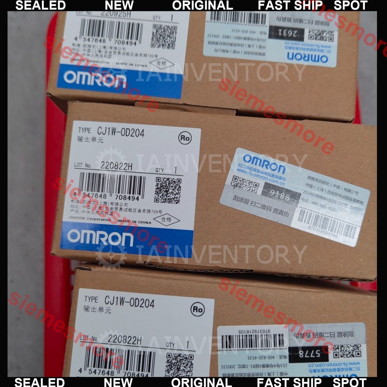 OMRON CJ series PLC programmable controller module CJ1W-OD204