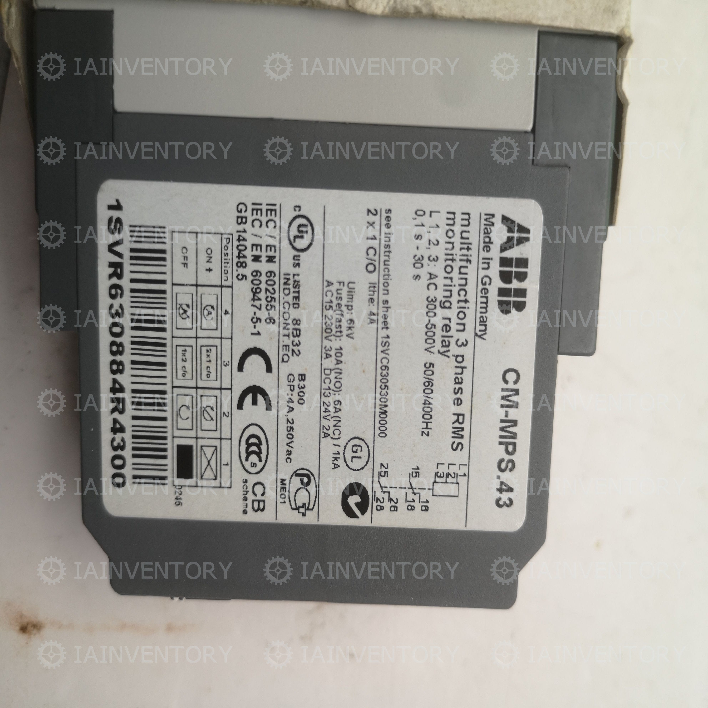 ABB Three-phase monitor CM-MPS.43