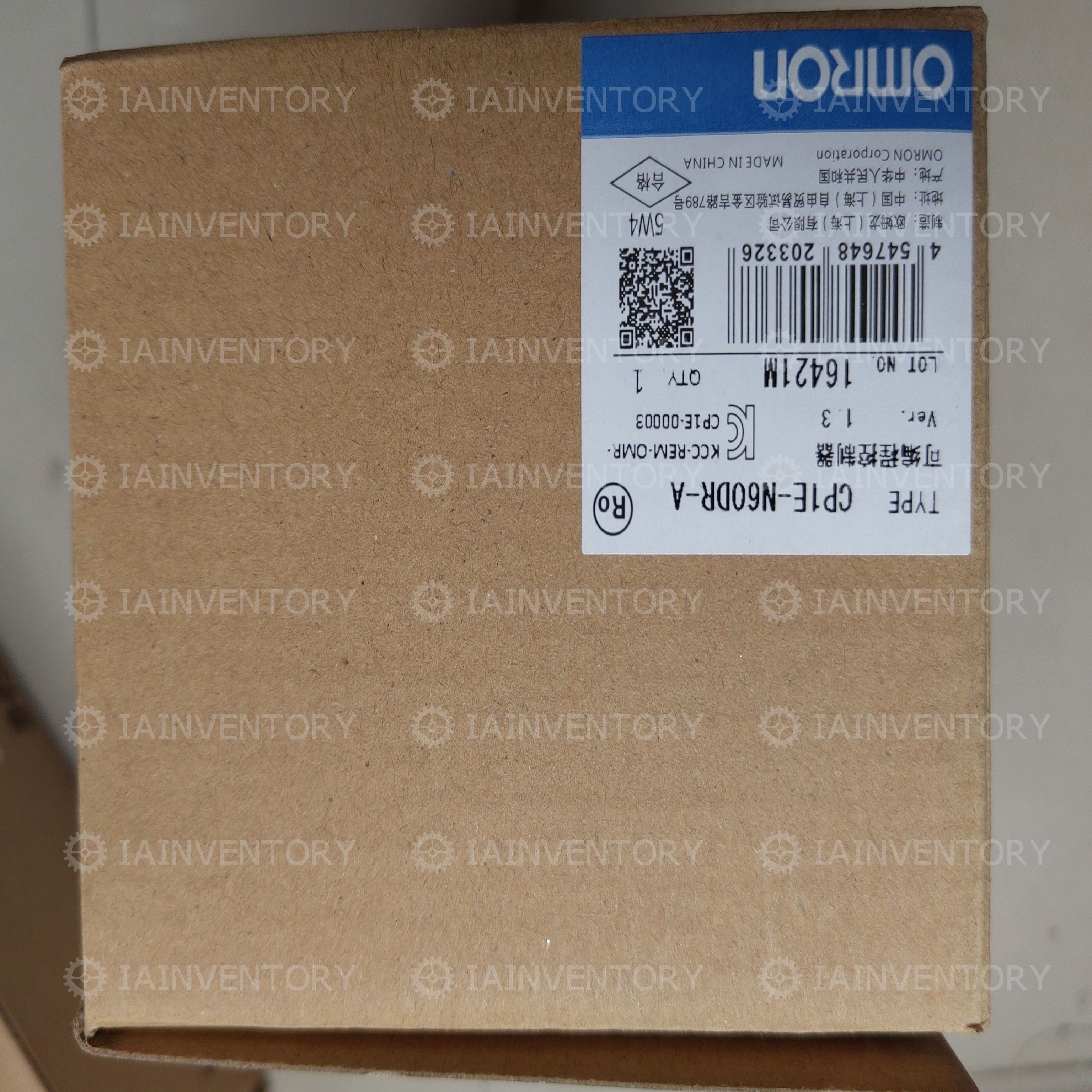 Omron Programmable Controller PLC CP1E-N60DR-A CP1EN60DRA