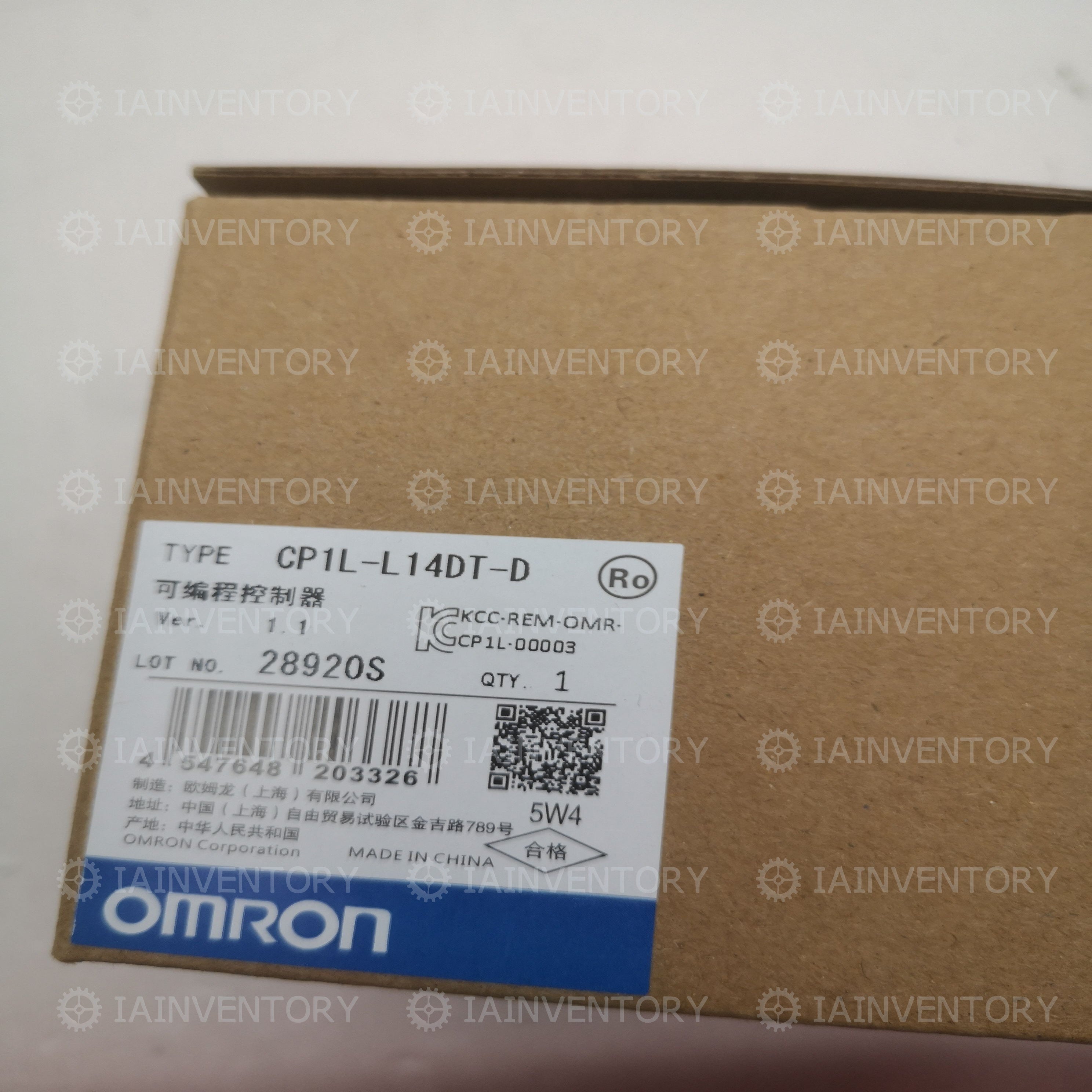 Omron PLC CP1L-L14DT-D