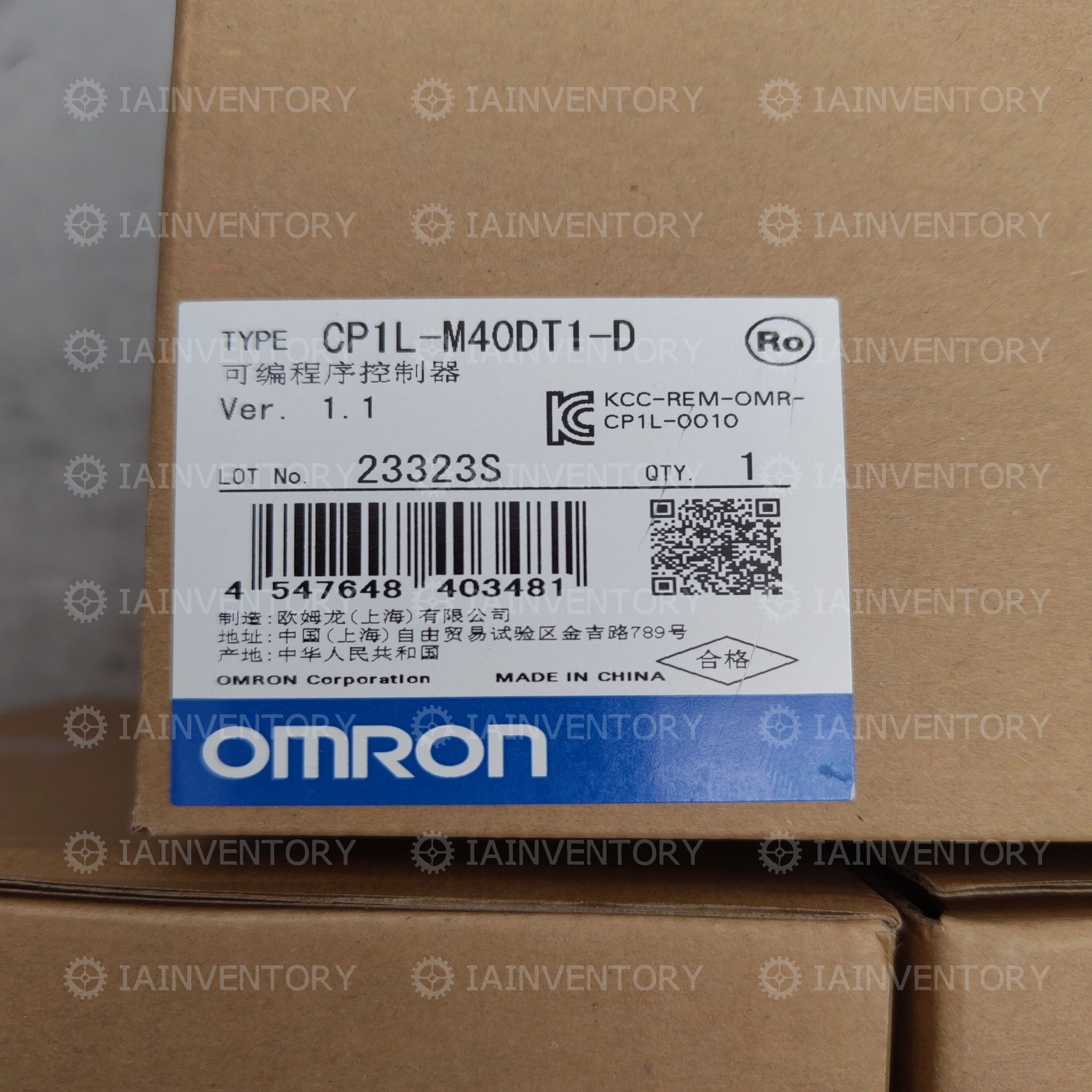 OMRON PLC CP1L-M40DT1-D