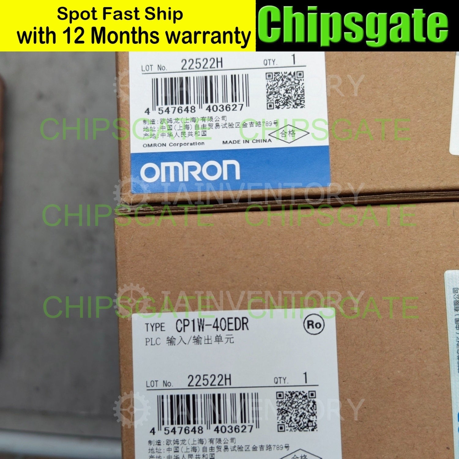 Omron PLC Module CP1W-40EDR CP1W40EDR