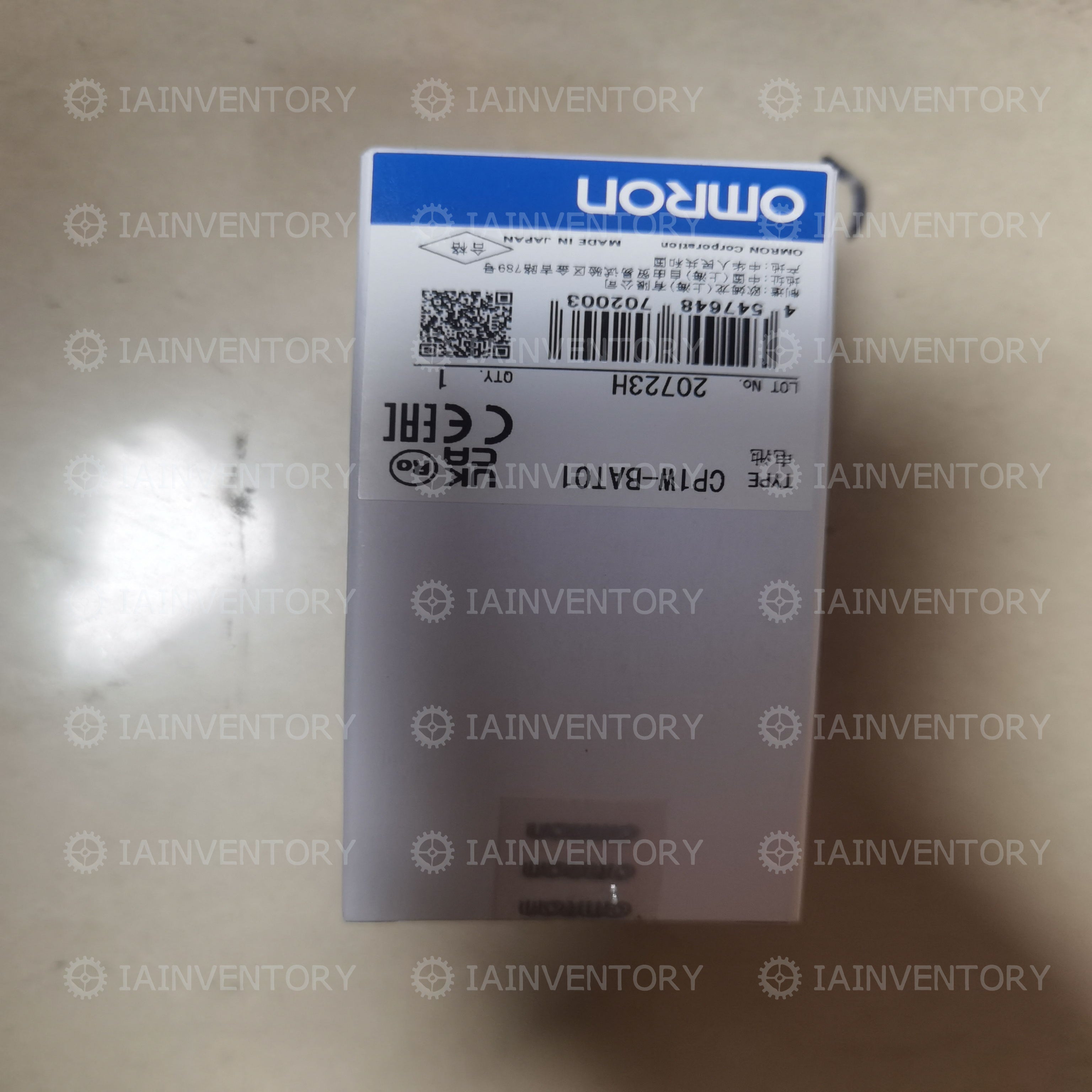 OMRON CP1W-BAT01 Controller Battery CP1WBAT01