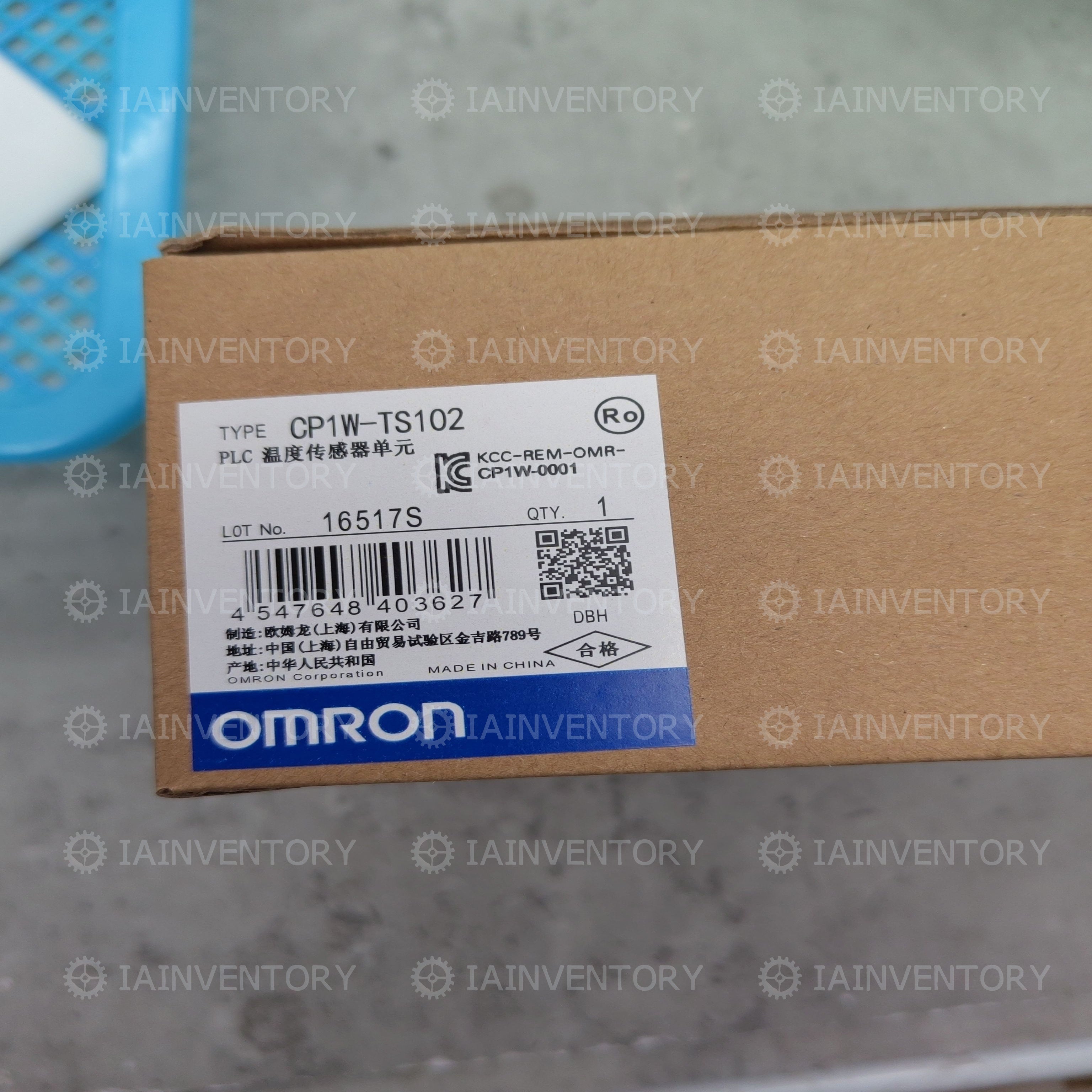 CP1W-TS102 Temperature Sensor Module Unit CP1WTS102