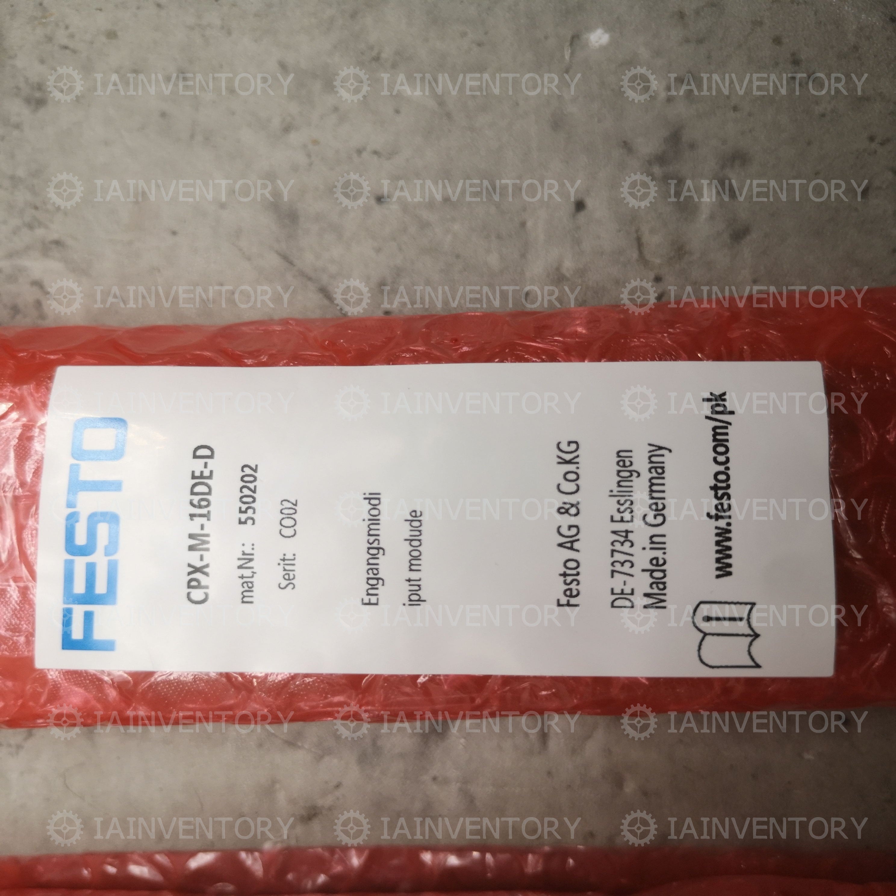 FESTO CPX-M-16DE-D 550202