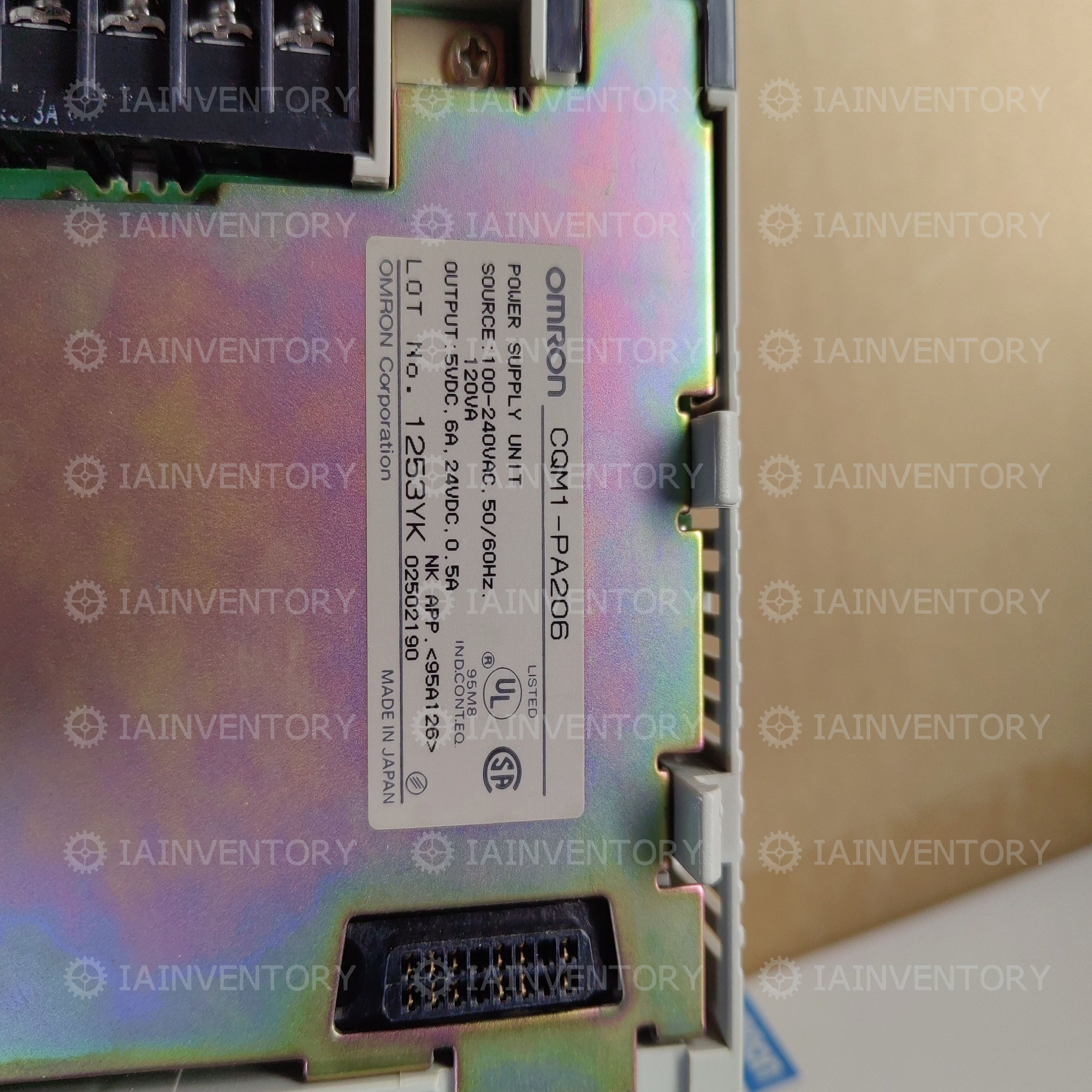 OMRON CQM1-PA206 CQM1PA206 Power Supply Unit 100-240VAC