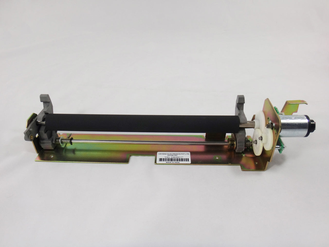 GE Roller Assembly with Motor MAC Series Writer (New, Open Box), 422396-002, 422396-003