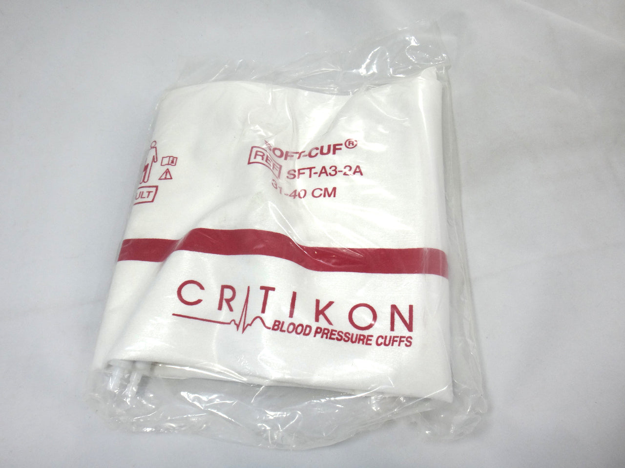 GE Critikon SOFT-CUF, Large Adult BP Cuff, SFT-A3-2A (Box of 20)