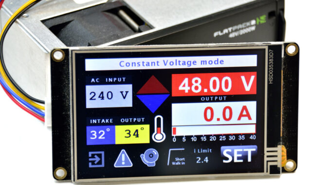 Eltek Flatpack2 HE 48V/2000W Controller - aloinfousa.com