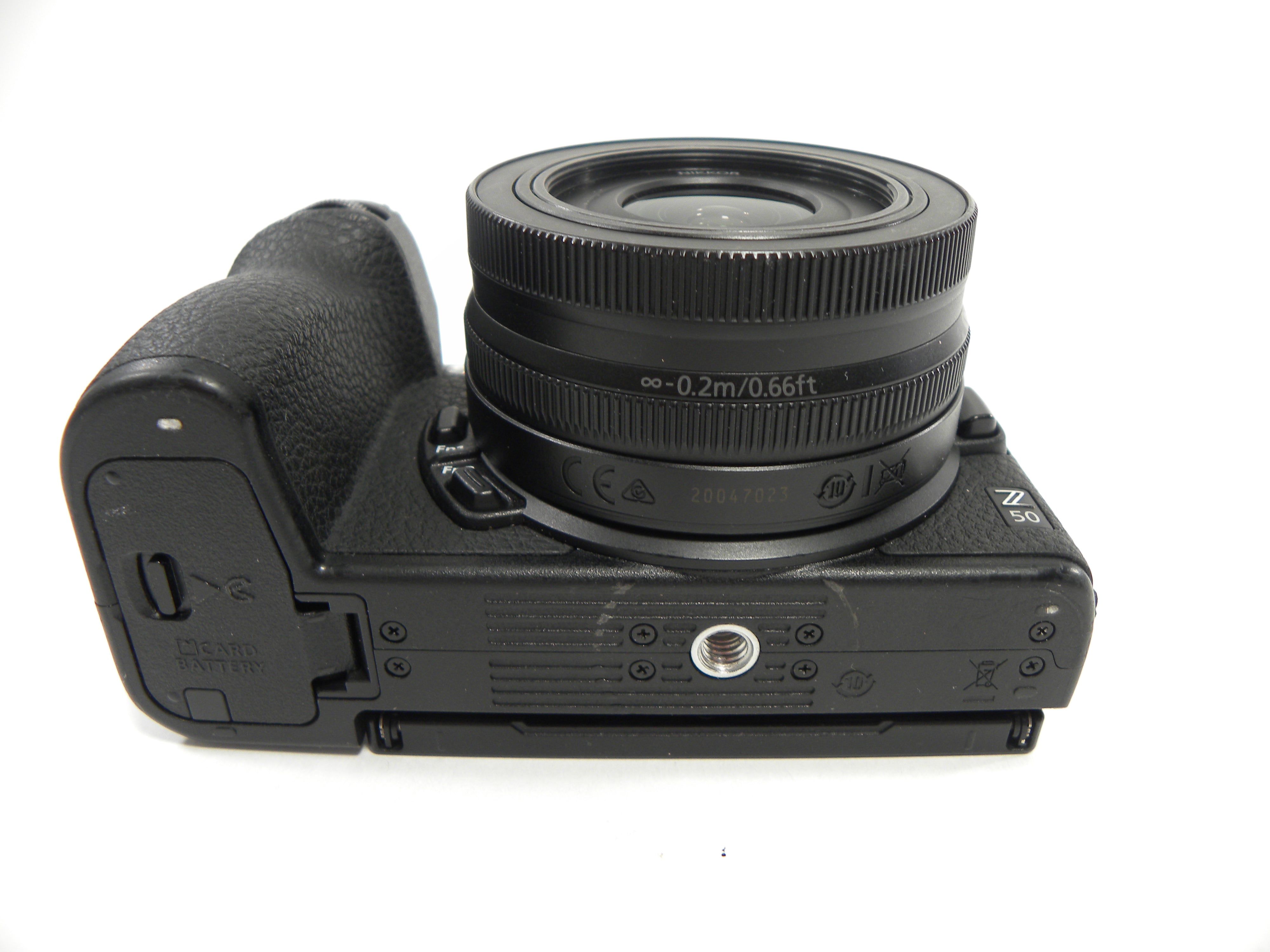 Nikon Z50 20.8mp Digital Mirrorless Body Only Shutter Ct. 9,432
