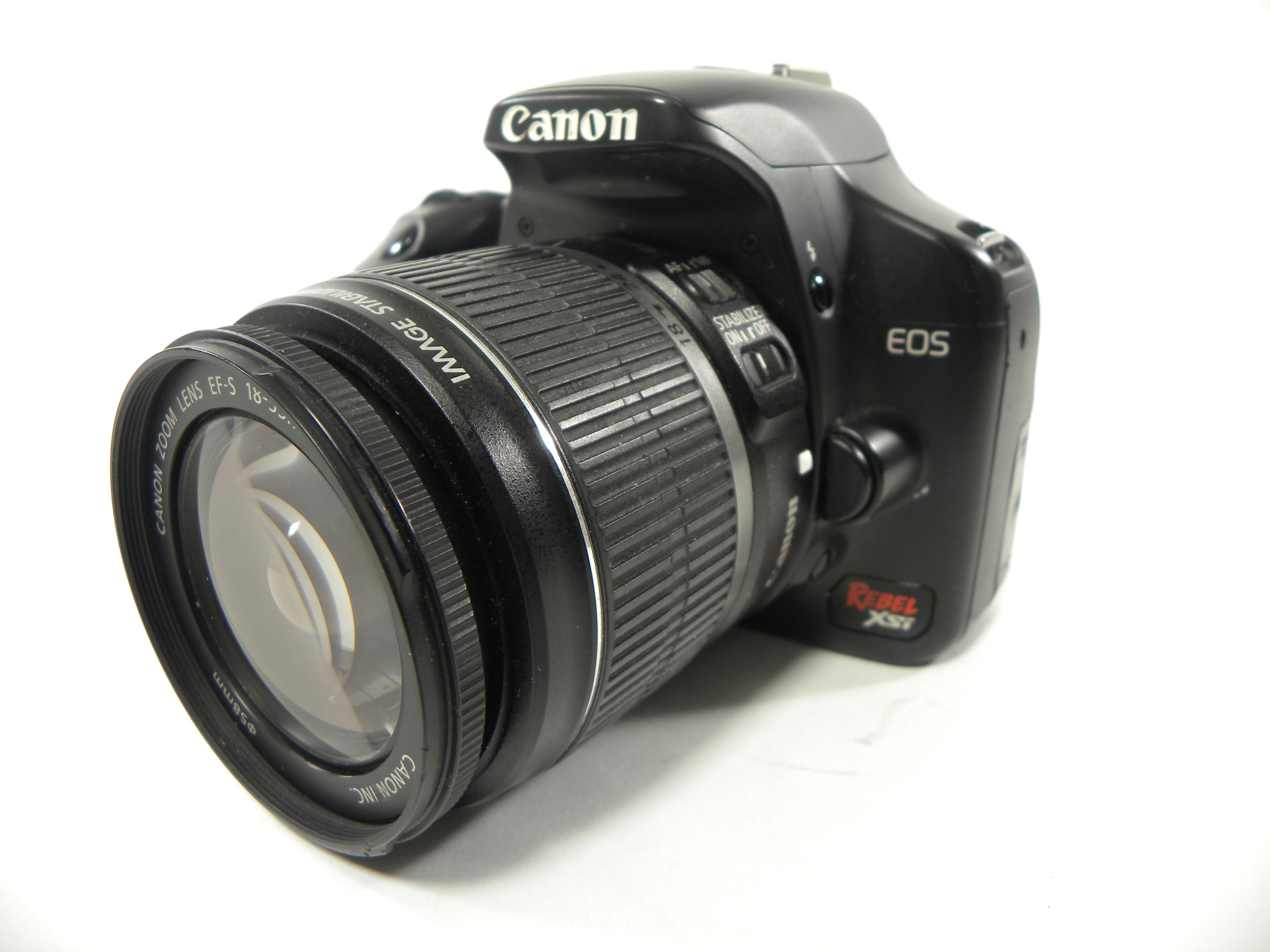 Canon EOS Rebel XSi 12.2mp Digital SLR w/EF-S 18-55 f3.5-5.6 IS