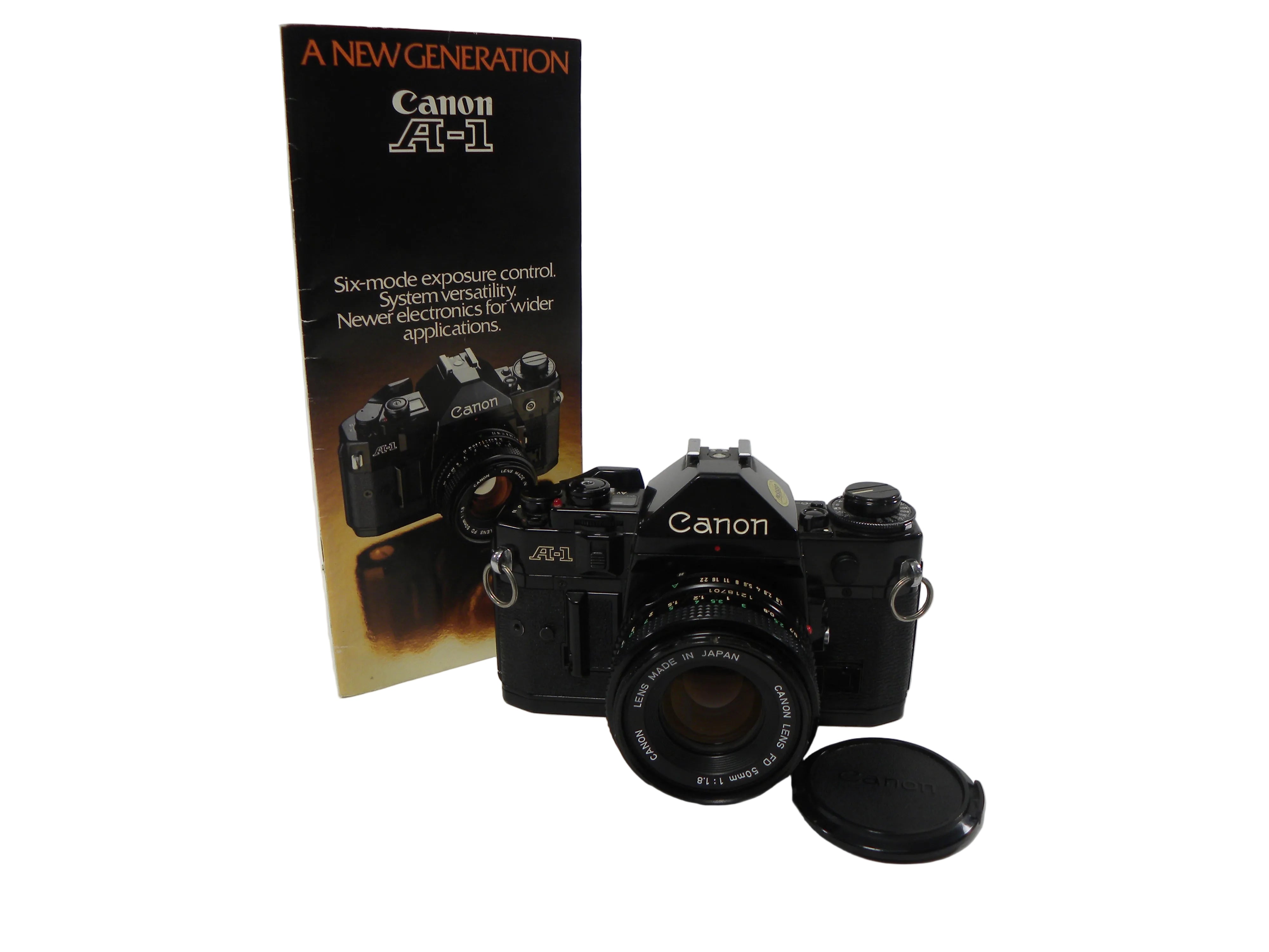 Canon A-1 35mm SLR w/FD 50mm f1.8