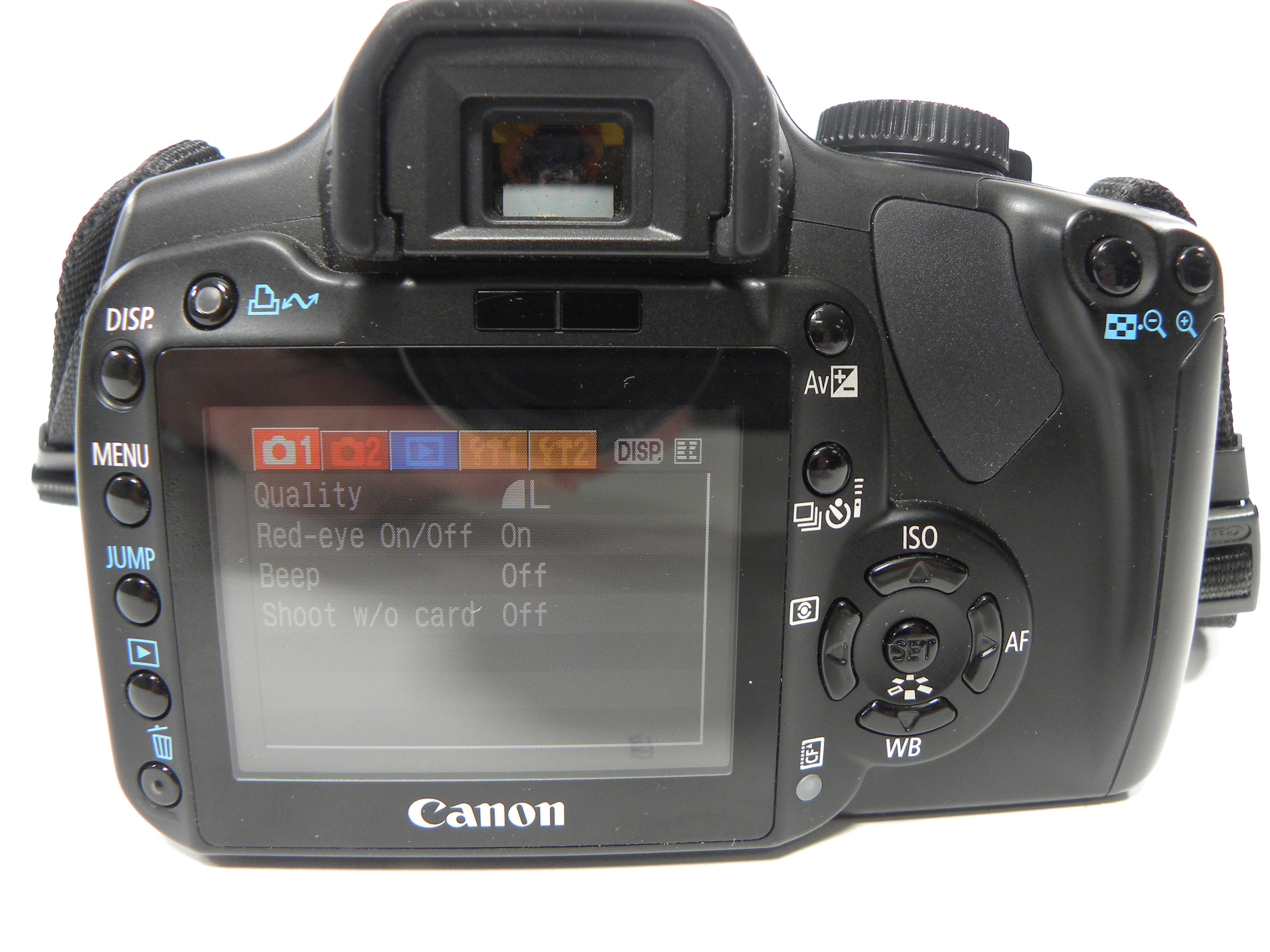 Canon EOS XTi 10.1mp Digital SLR w/EF-S 18-55mm f3.5-5.6 II AS IS NO Returns!