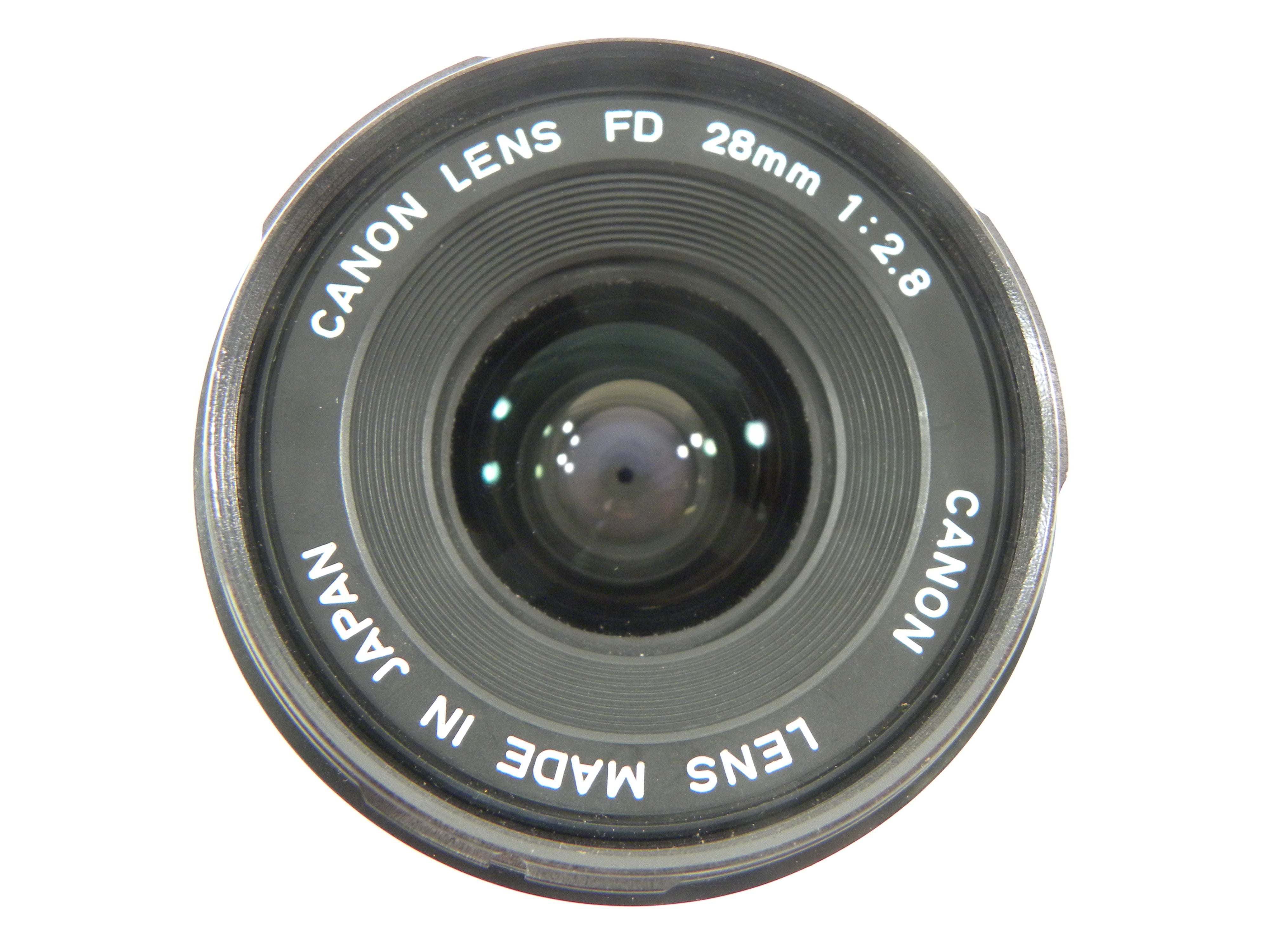 Canon FD 28mm f2.8