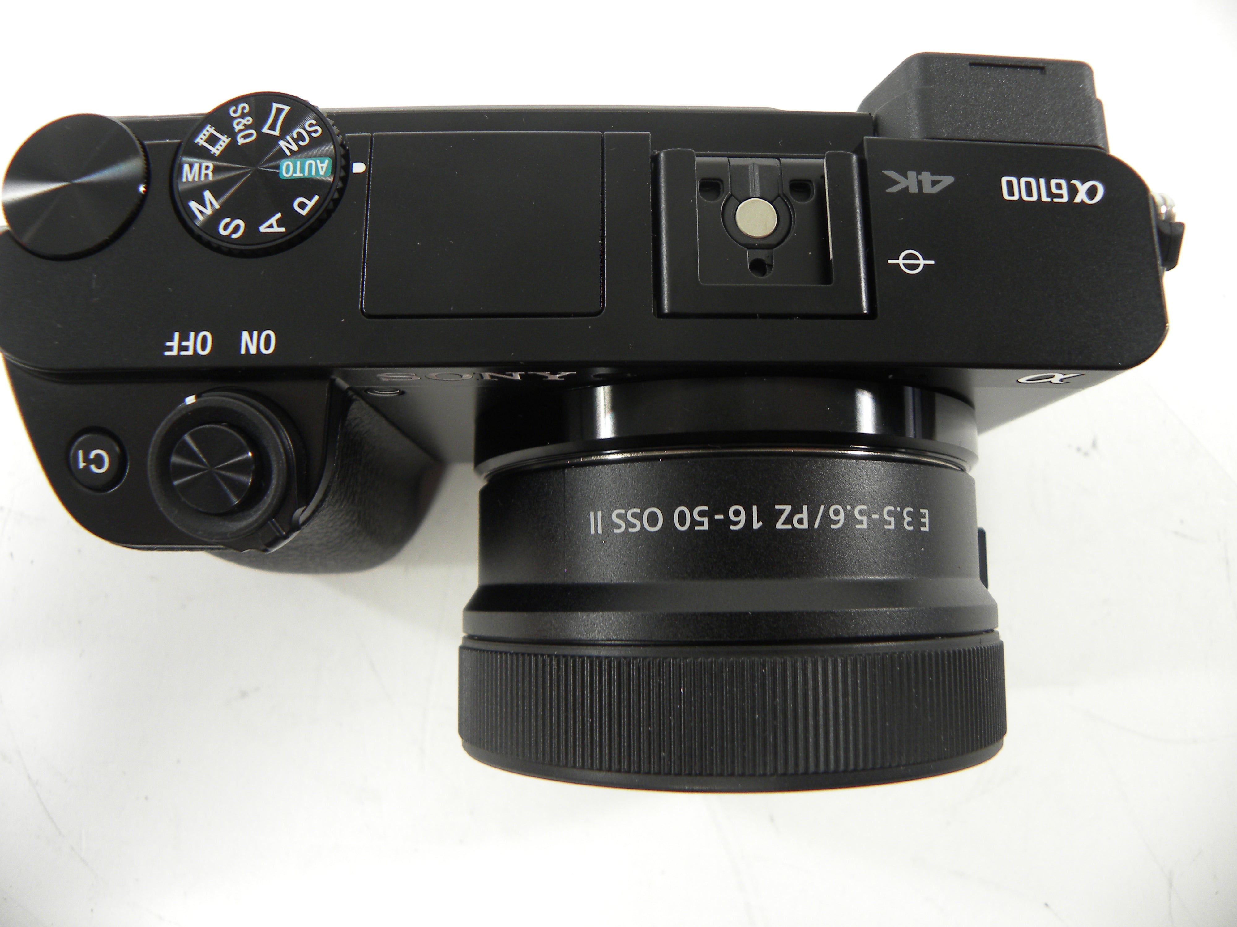 Sony a6100 24.2mp Digital Mirrorless w/PZ 16-50 f3.5-5.6 OSS II Shutter Ct. 2