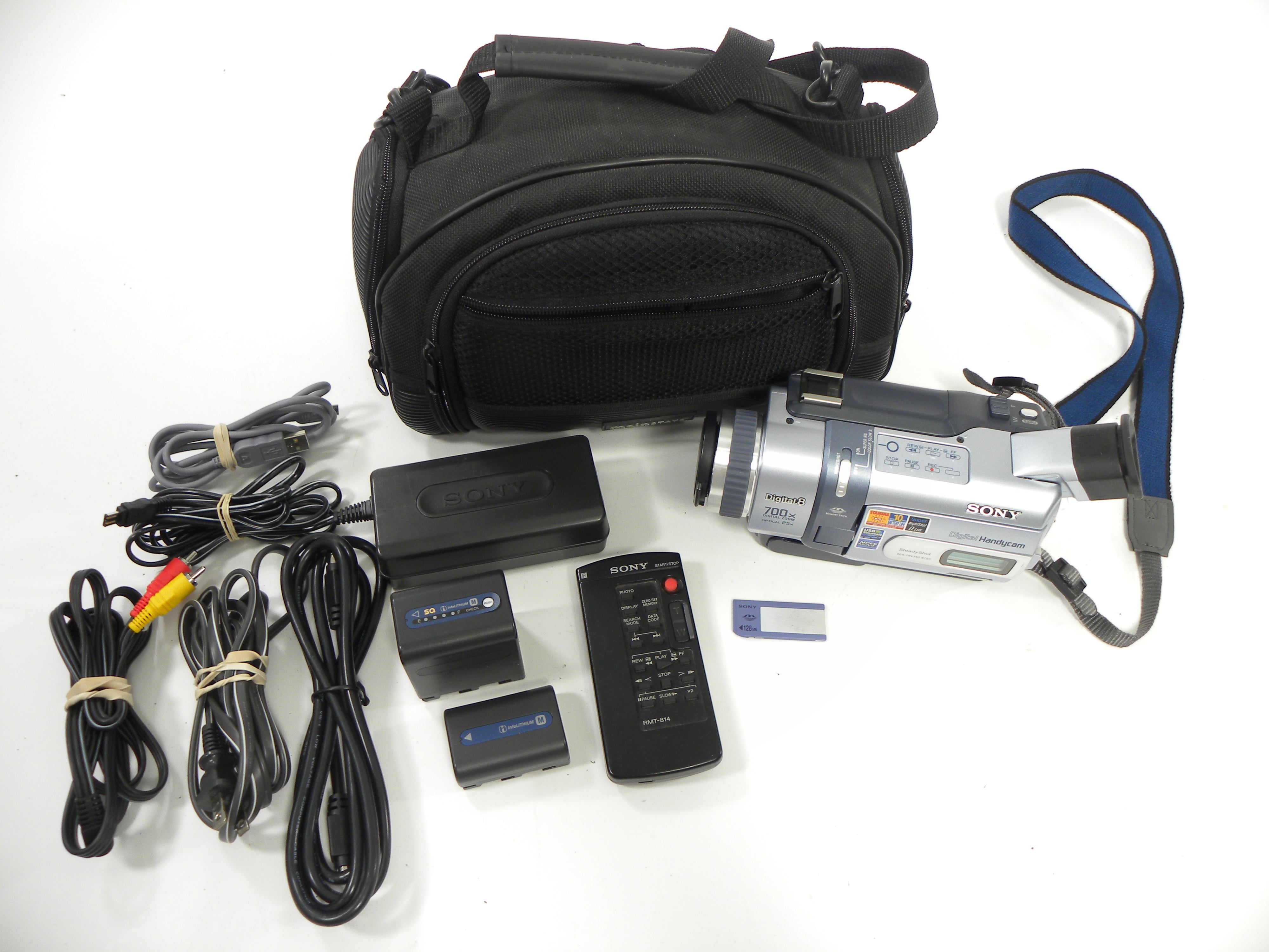 Sony DCR-TRV340 Digital 8 Steady Shot Handycam Camcorder