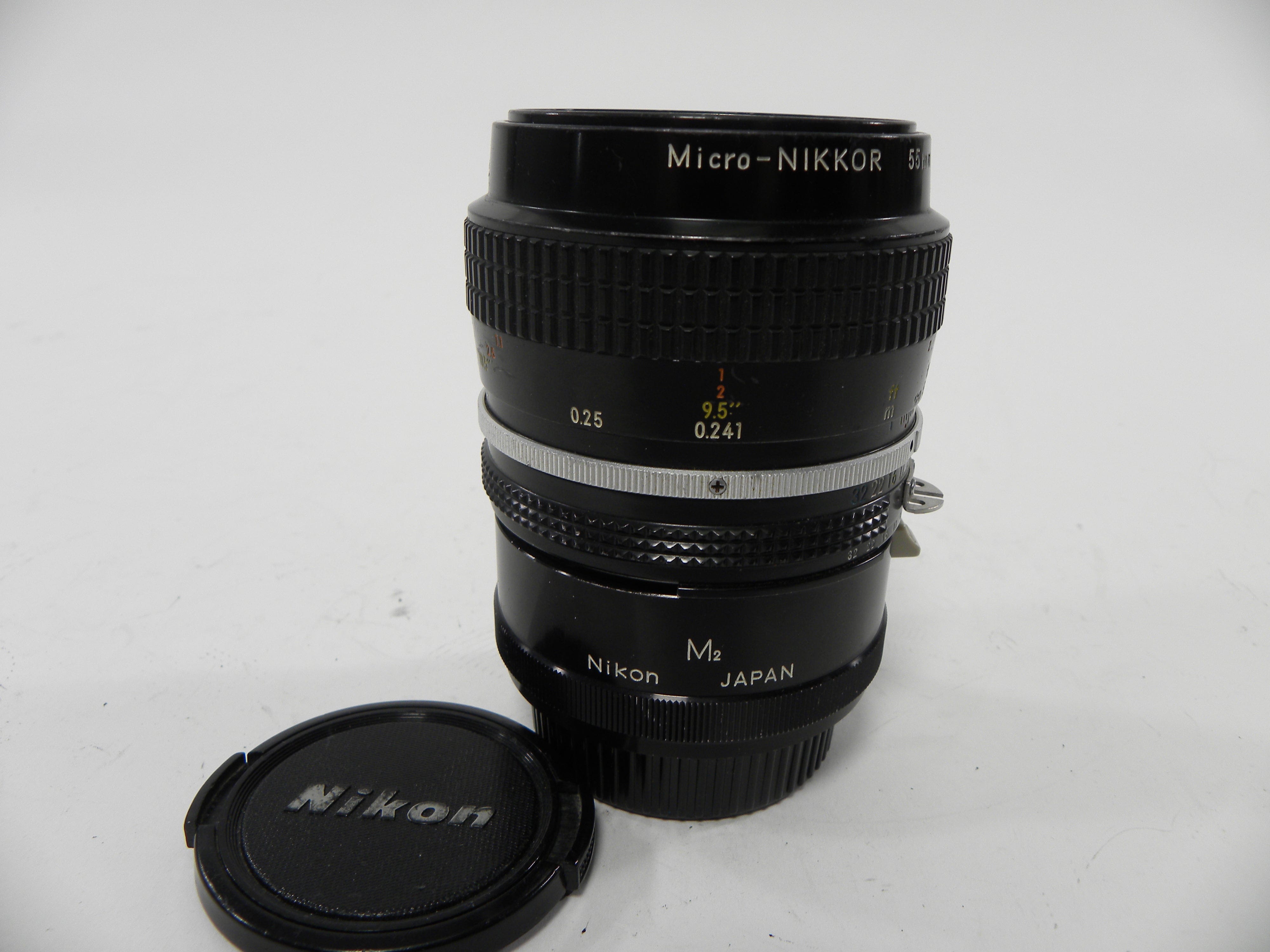 Nikon-Micro Nikkor 55mm f3.5 w/M2 Adapter