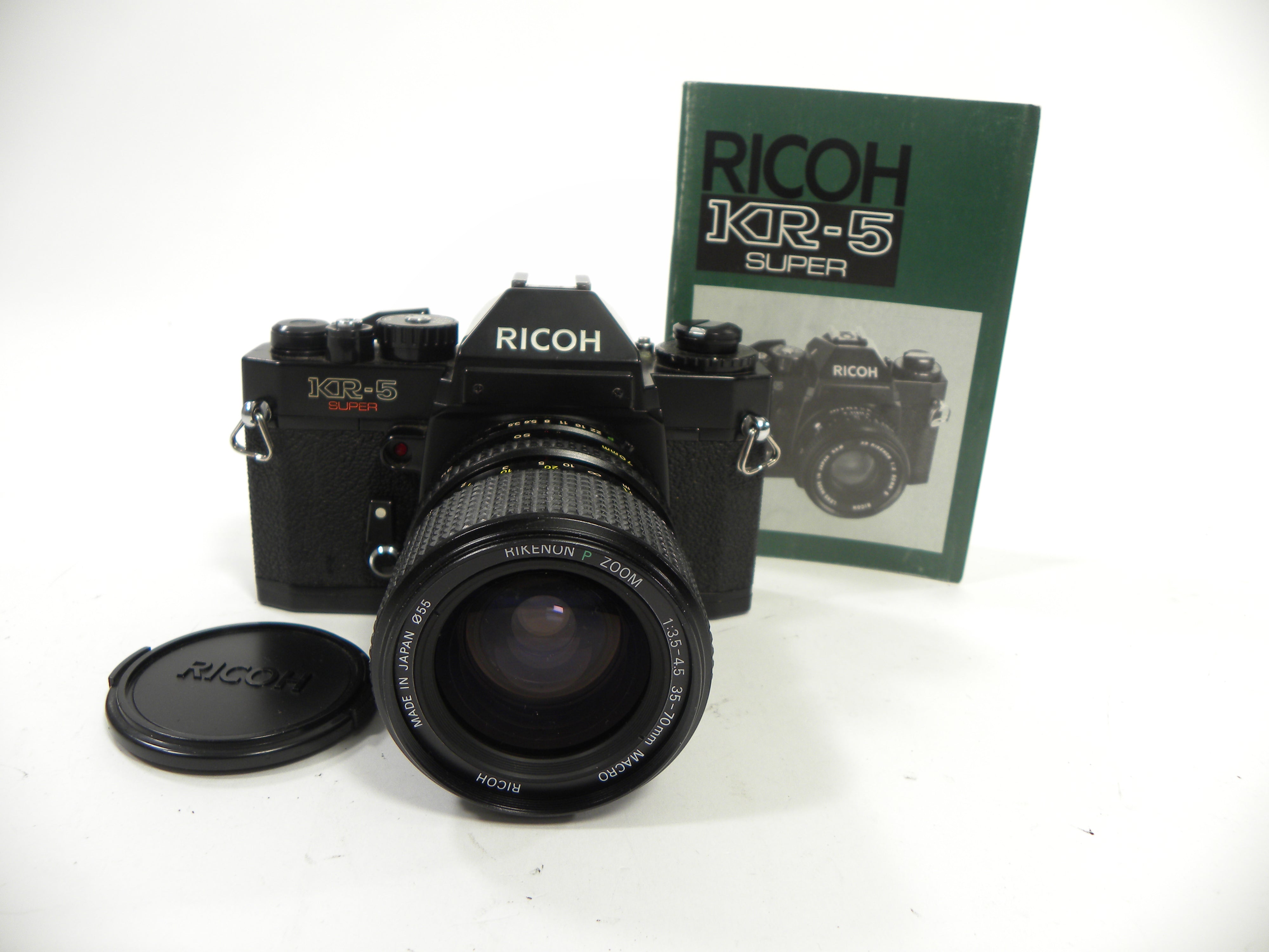 Ricoh KR-5 Super 35mm SLR w/Rikenon P 35-70mm f3.5-4.5