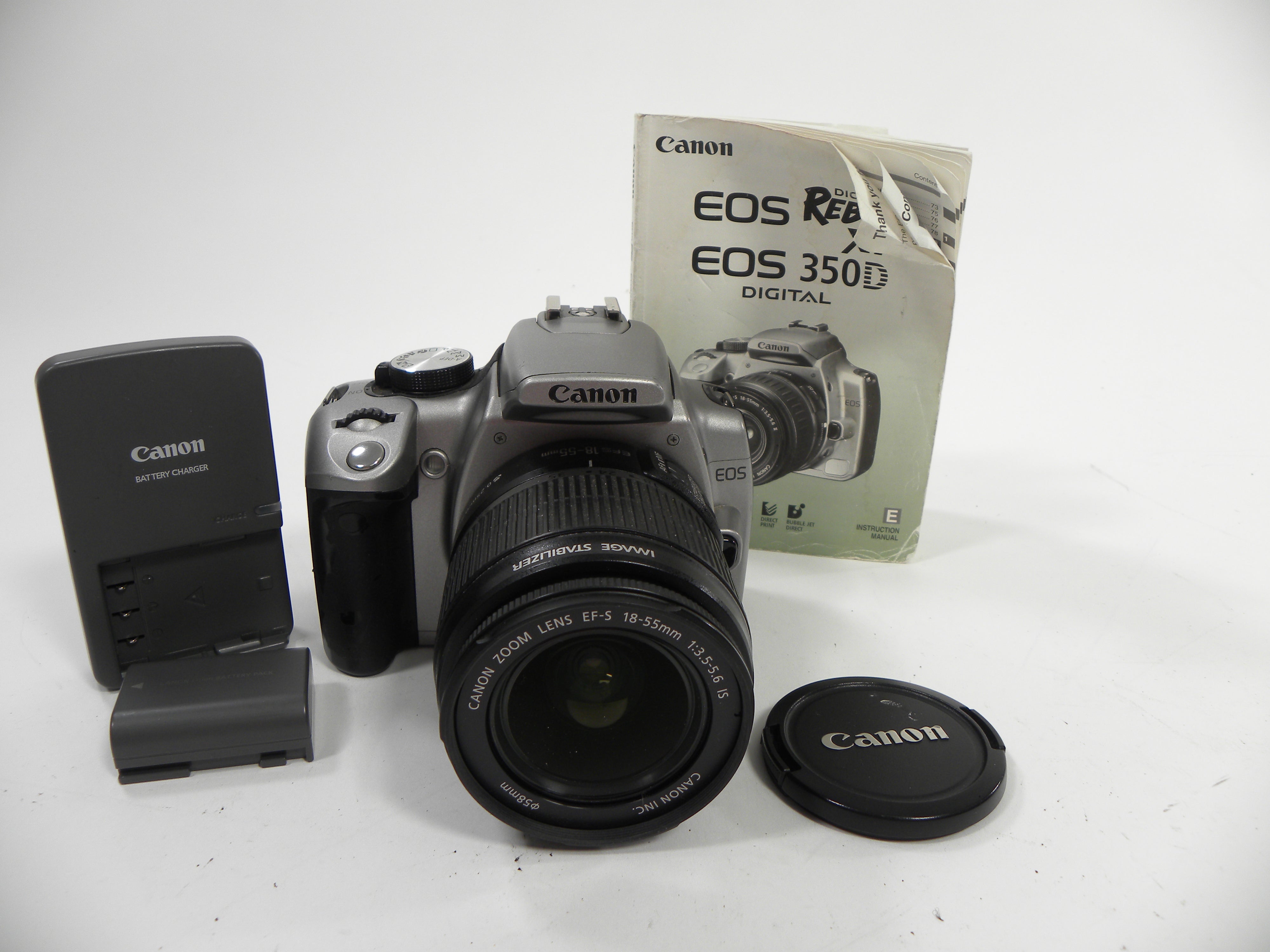 Canon EOS Rebel XT 8.0mp Digital SLR w/EF-S 18-55mm f3.5-5.6