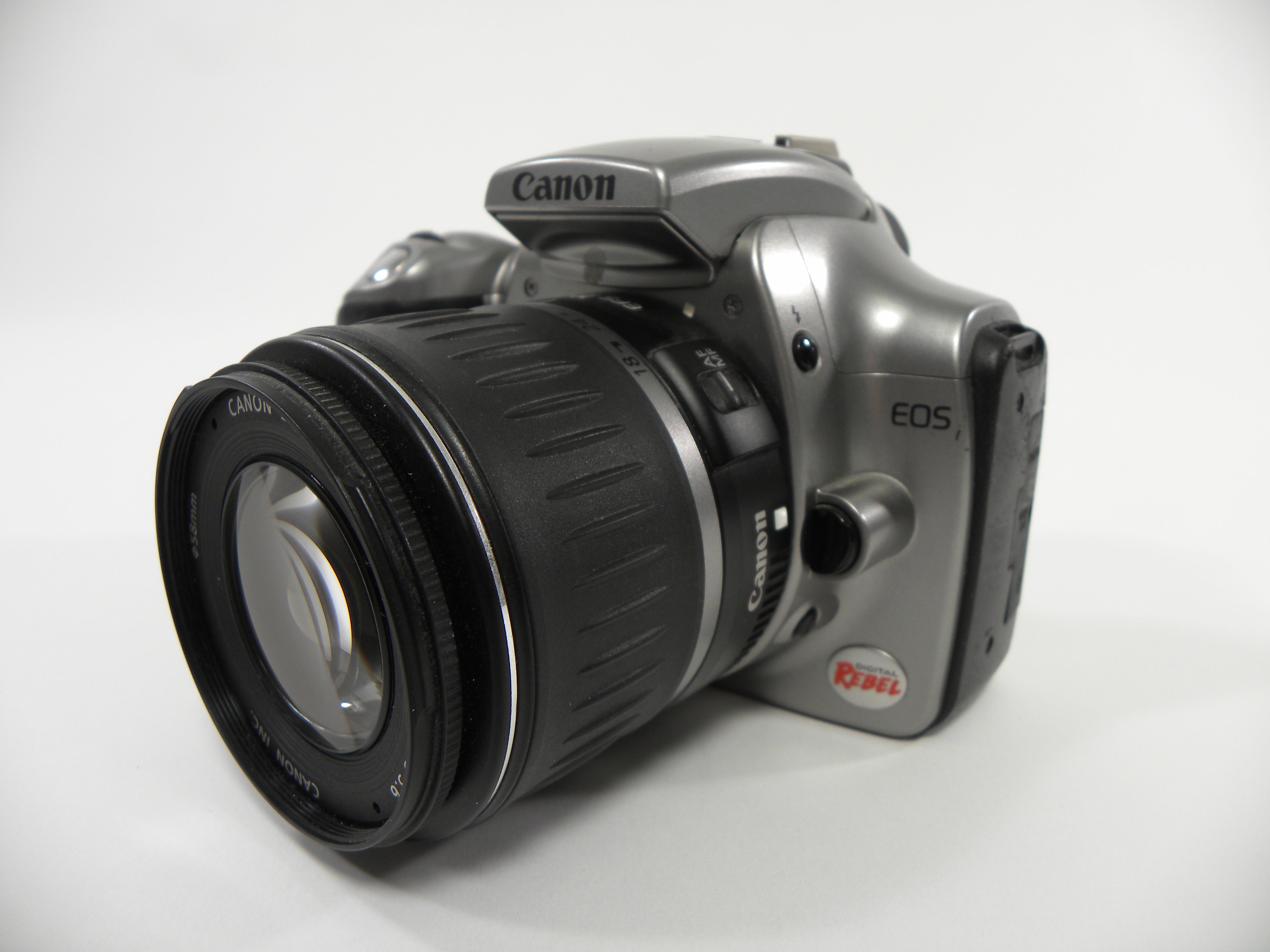 Canon EOS Rebel 300D 6.3mp Digital SLR w/EF-S 18-55mm f3.5-5.6