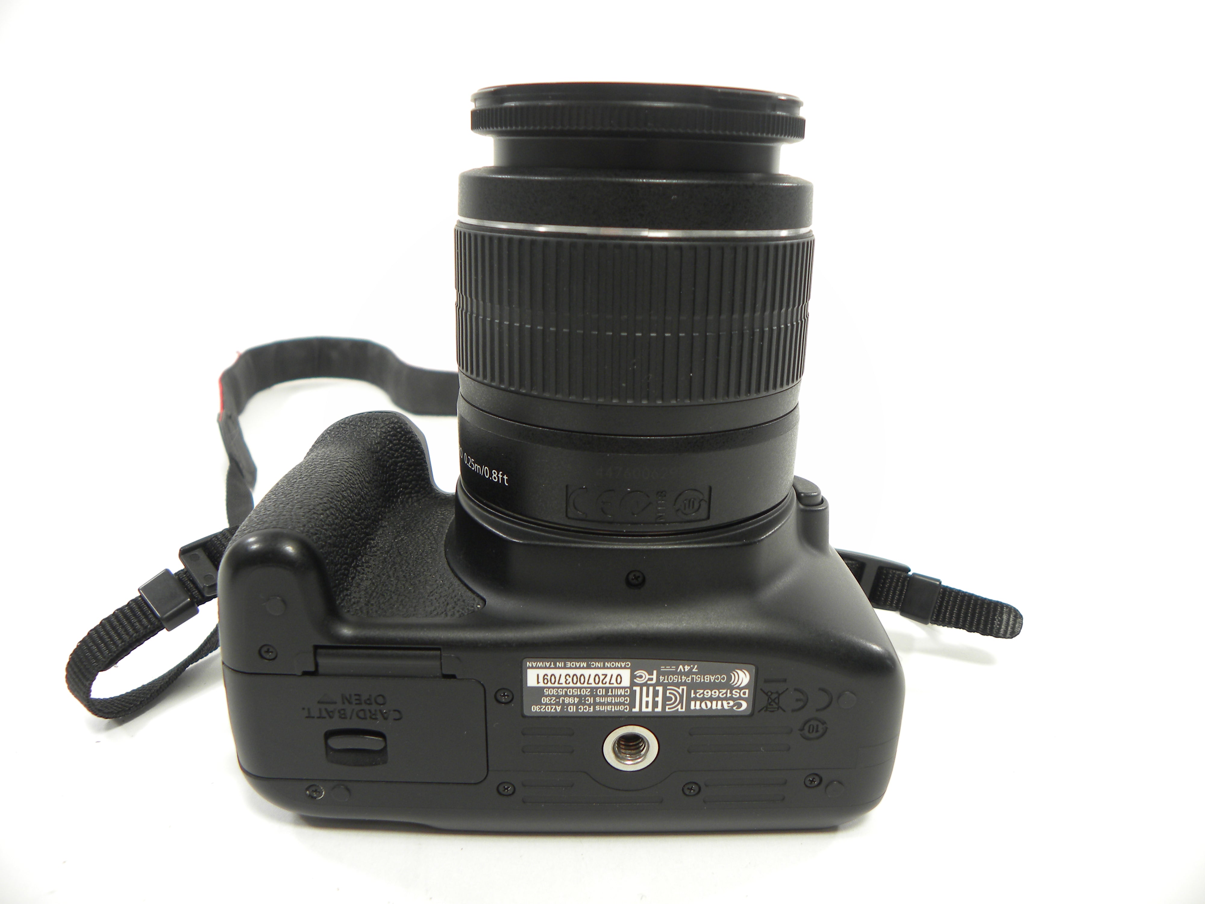 Canon EOS Rebel T6 18mp Digital SLR w/EF-S 18-55 IS II Shutter Ct. 12,641