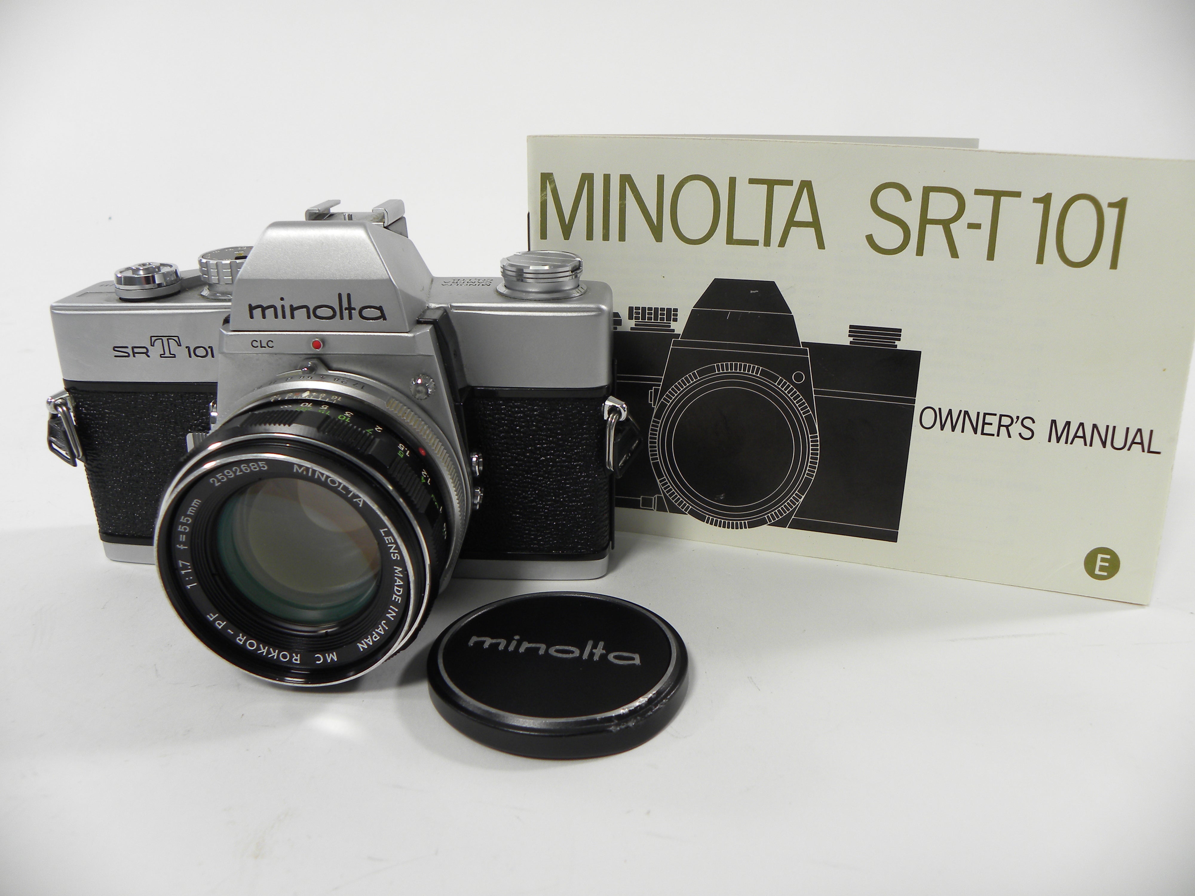 Minolta SRT 101 35mm SLR w/ Rokkor-PF MC 55mm f1.7