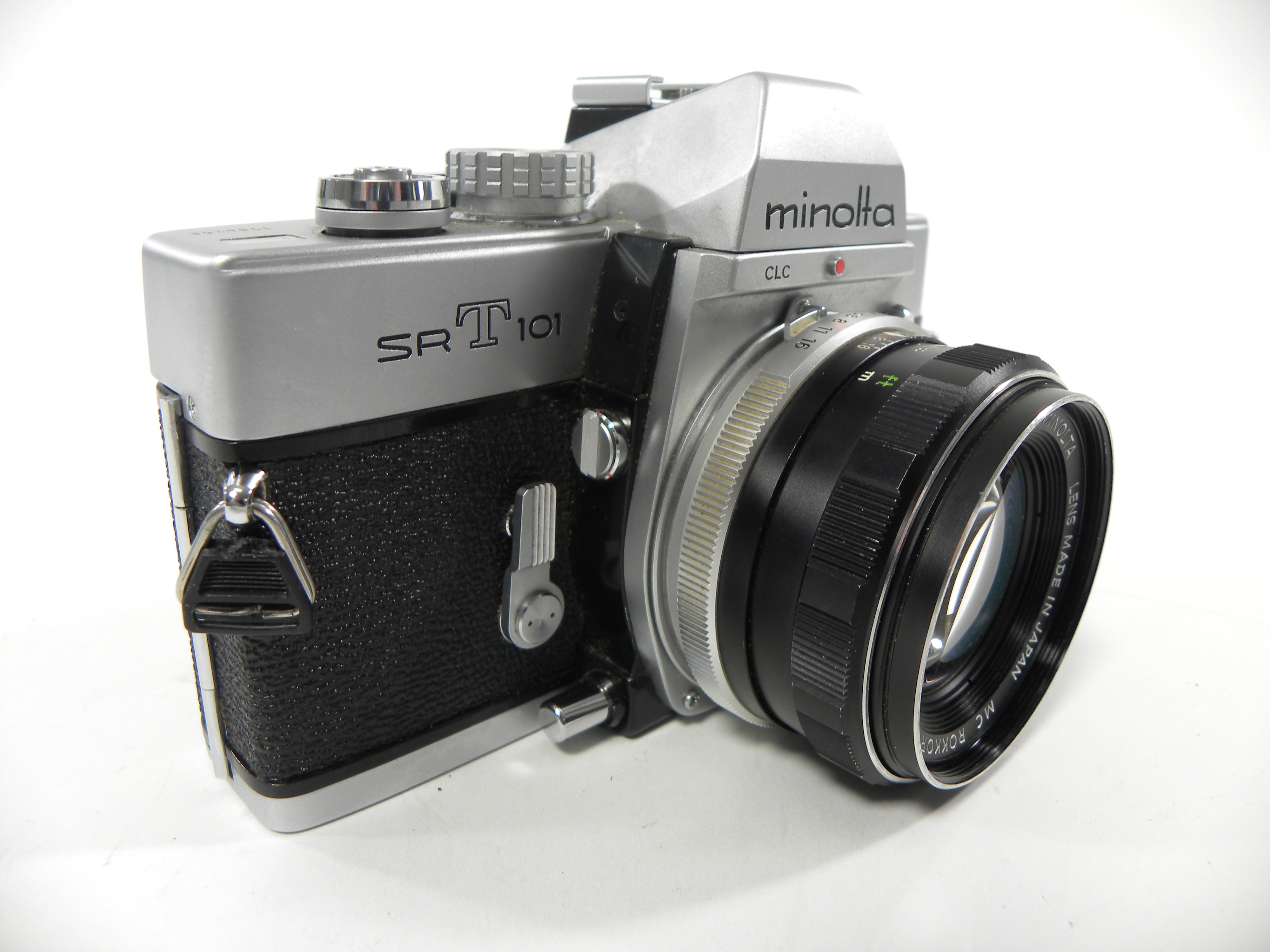 Minolta SRT 101 35mm SLR w/ Rokkor-PF MC 55mm f1.7