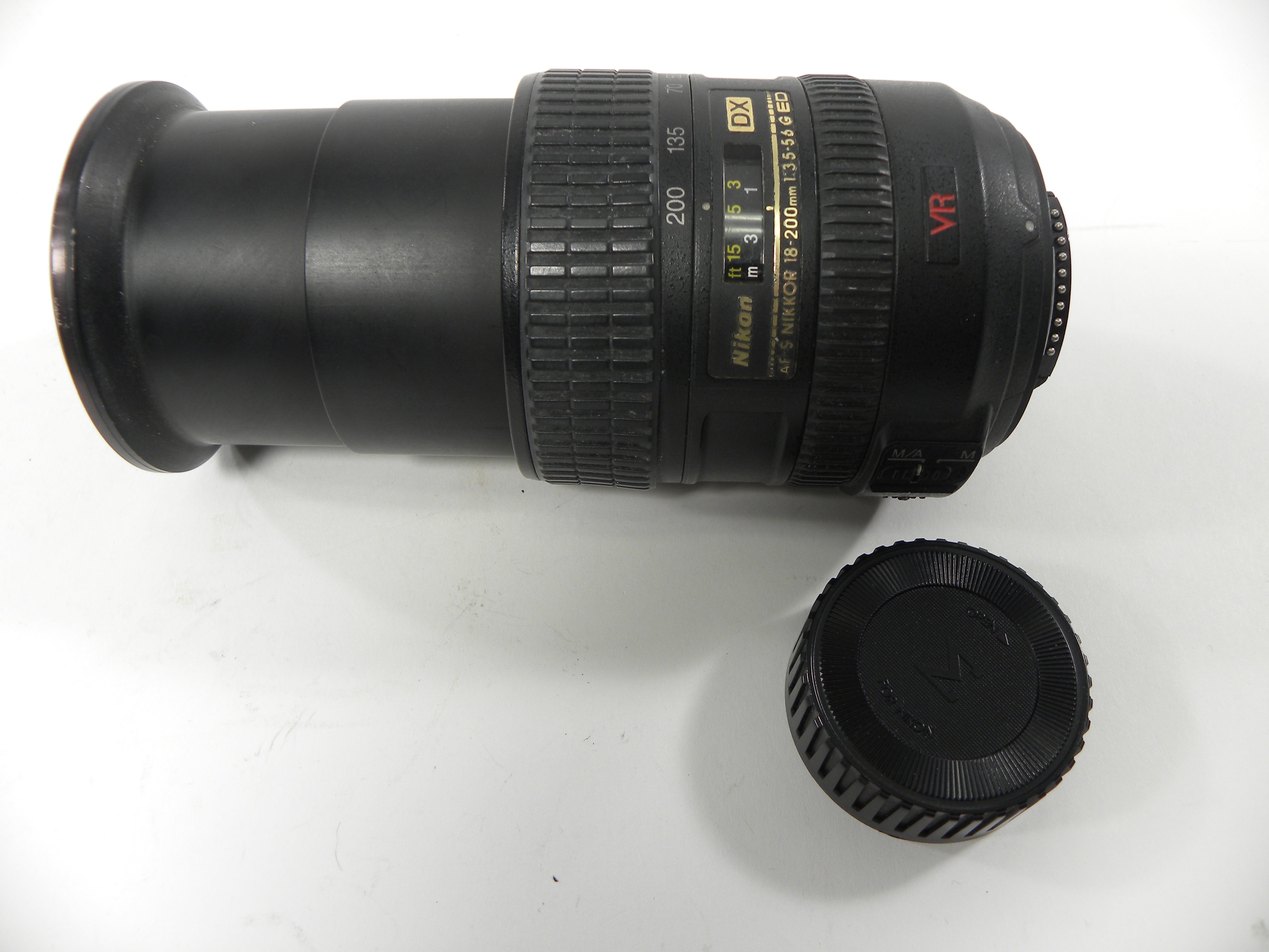 Nikon AF-S Nikkor DX VR ED IF 18-200mm f3.5-5.6G AS IS