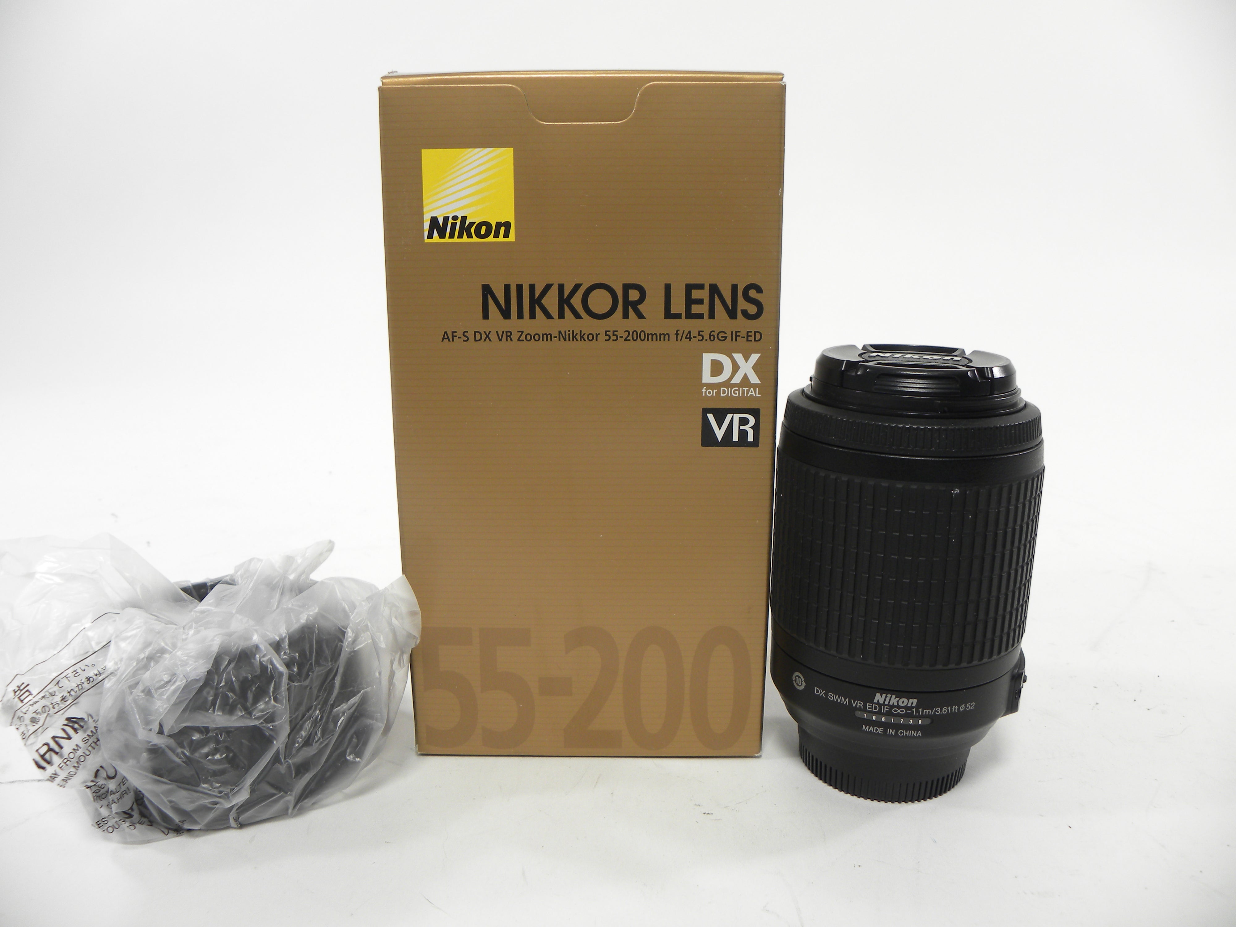 Nikon AF-S Nikkor DX VR ED IF 55-200mm f4-5.6G F Mount