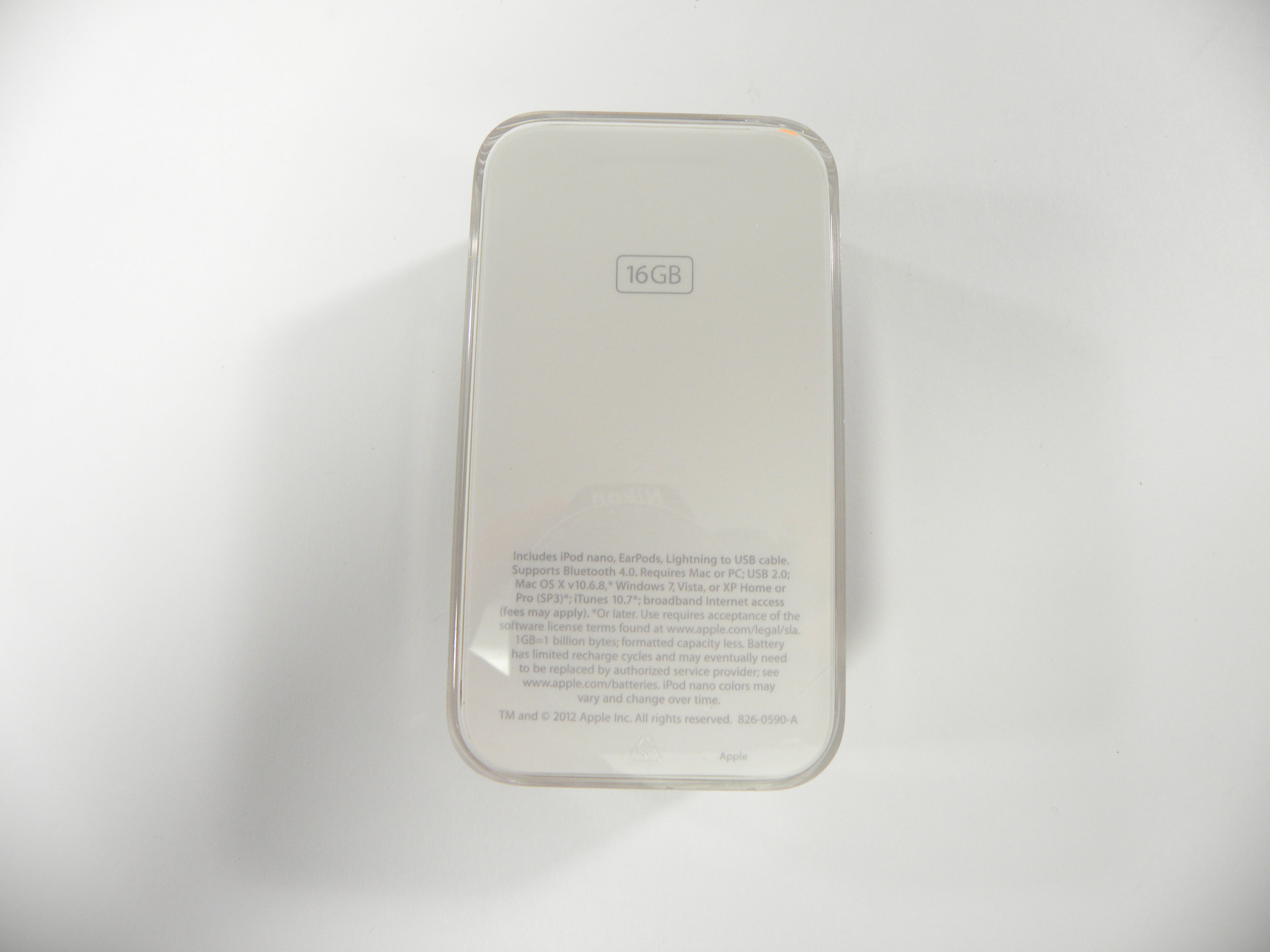 Apple IPod Nano Model A1446 16GB