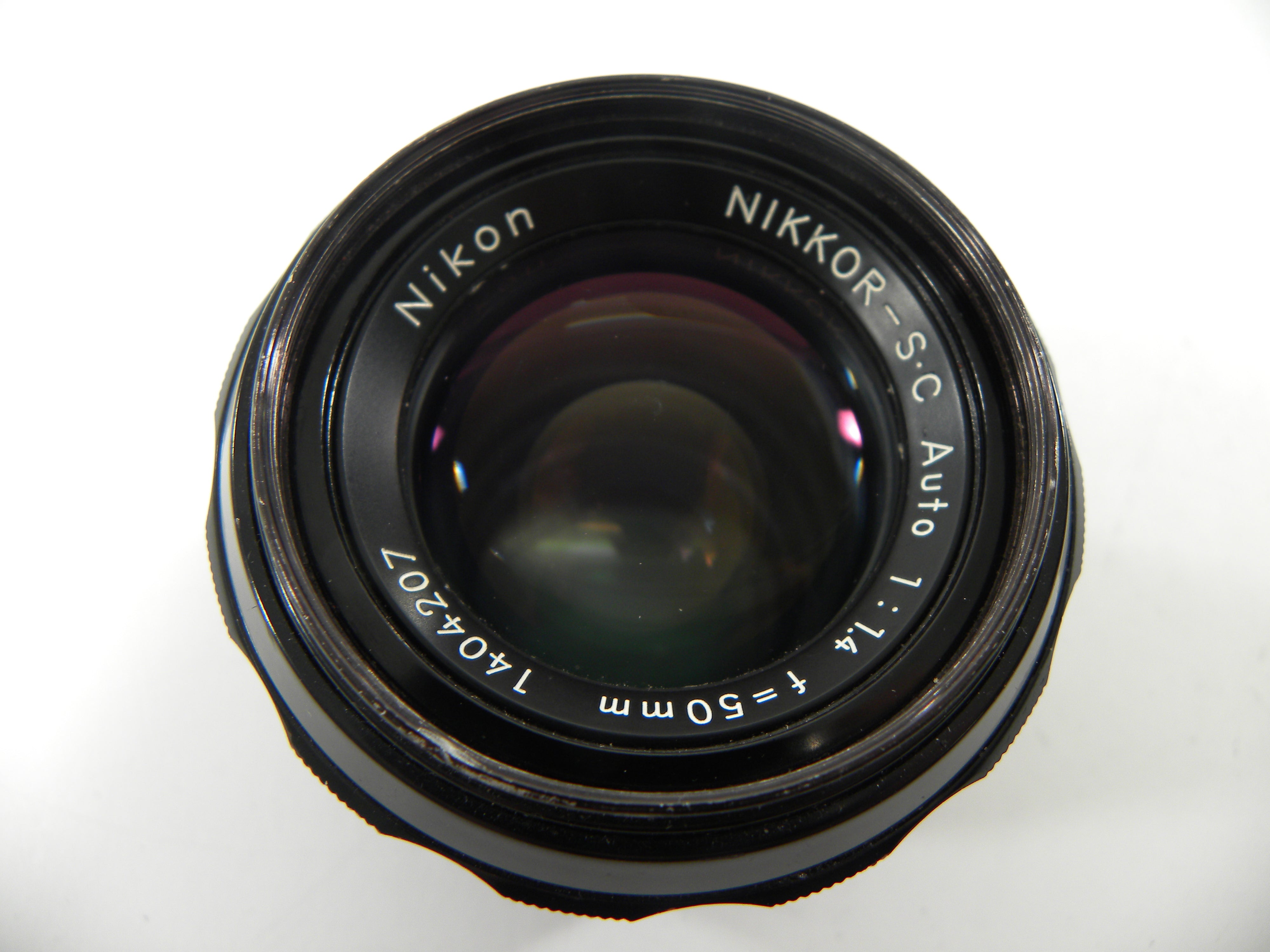 Nikon Nikkor-S.C. Auto 50mm f1.4 F Mount