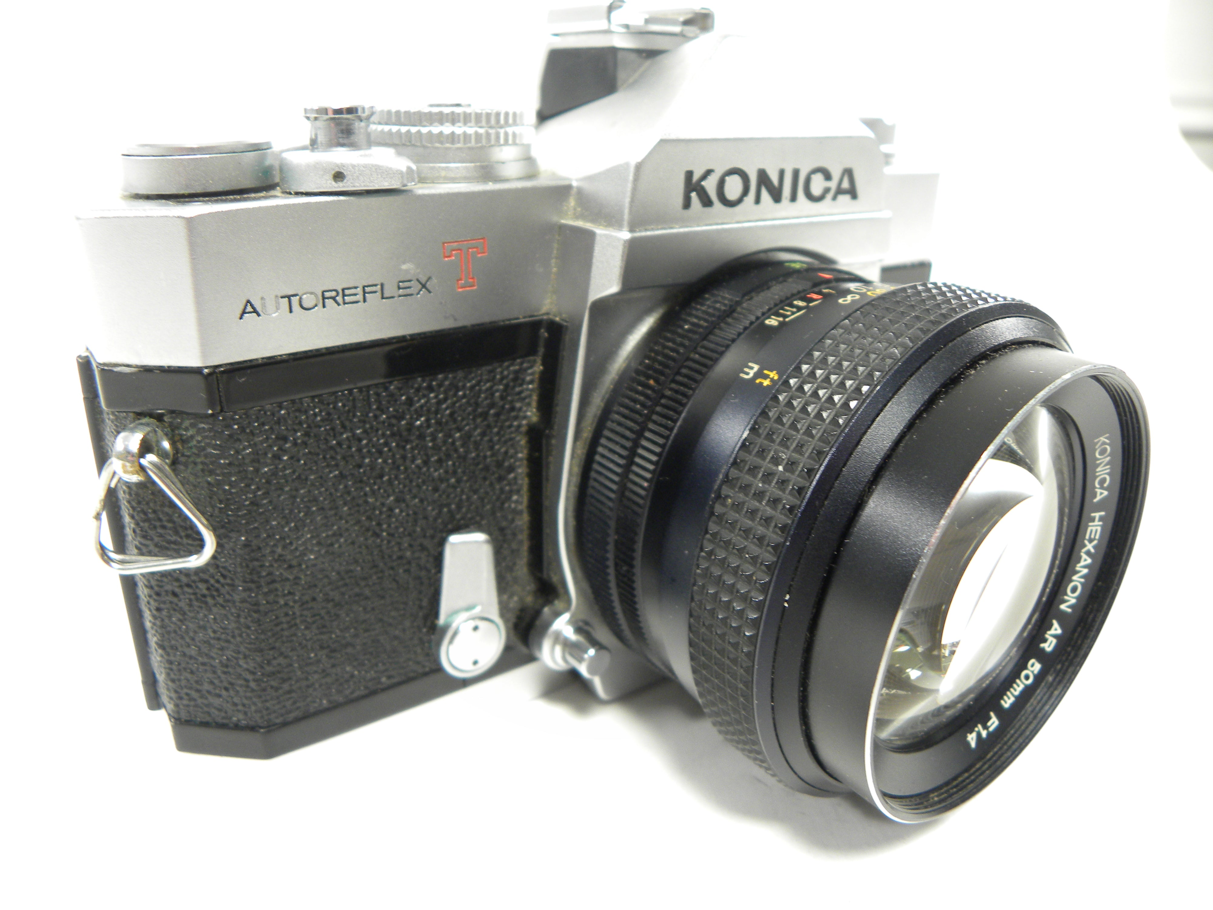 Konica Auto Reflex T 35mm SLR w/Konica AR 50mm f1.4