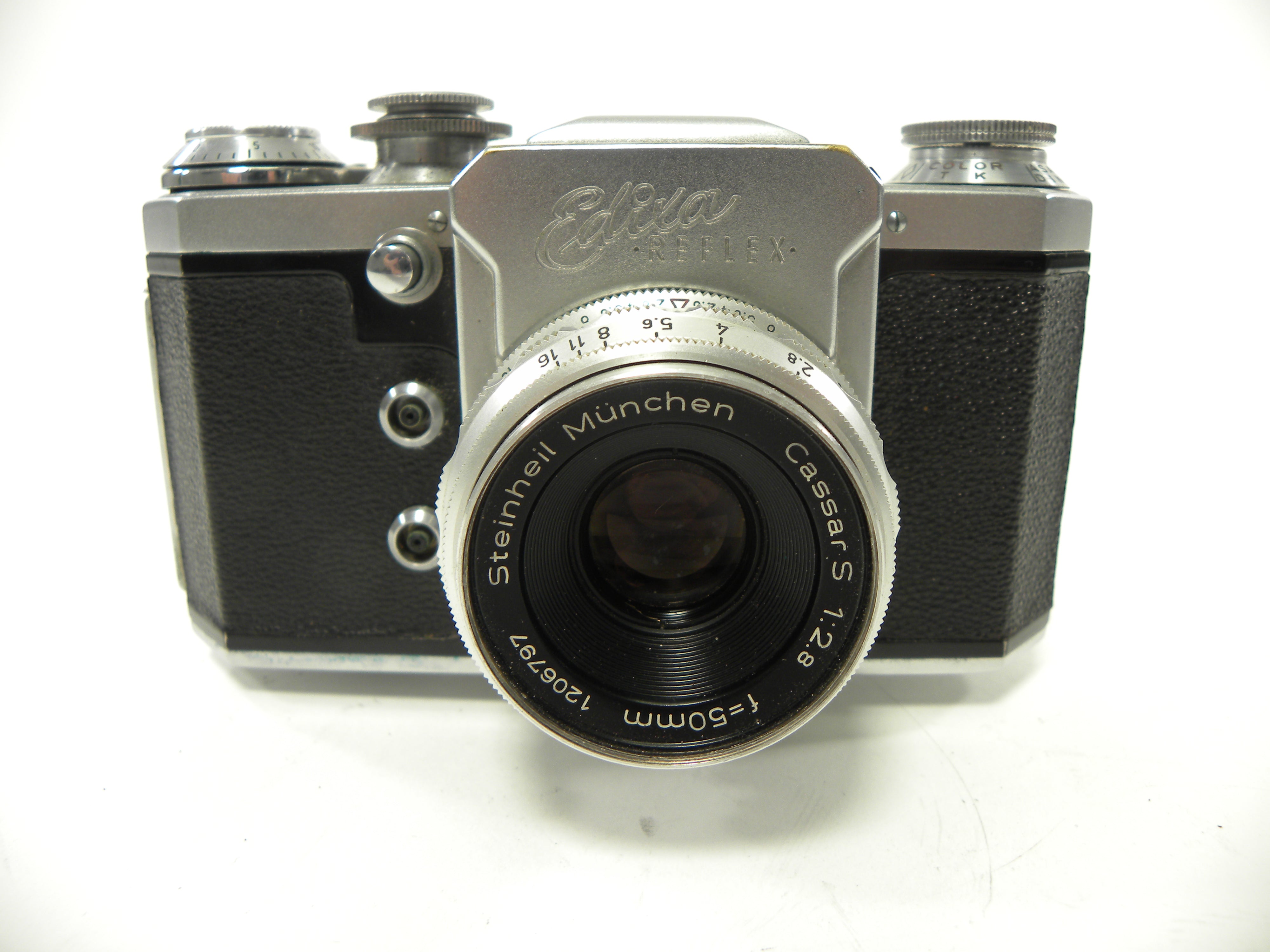 Edixa Reflex 35mm camera with a Cassar S 50mm f2.8 Read