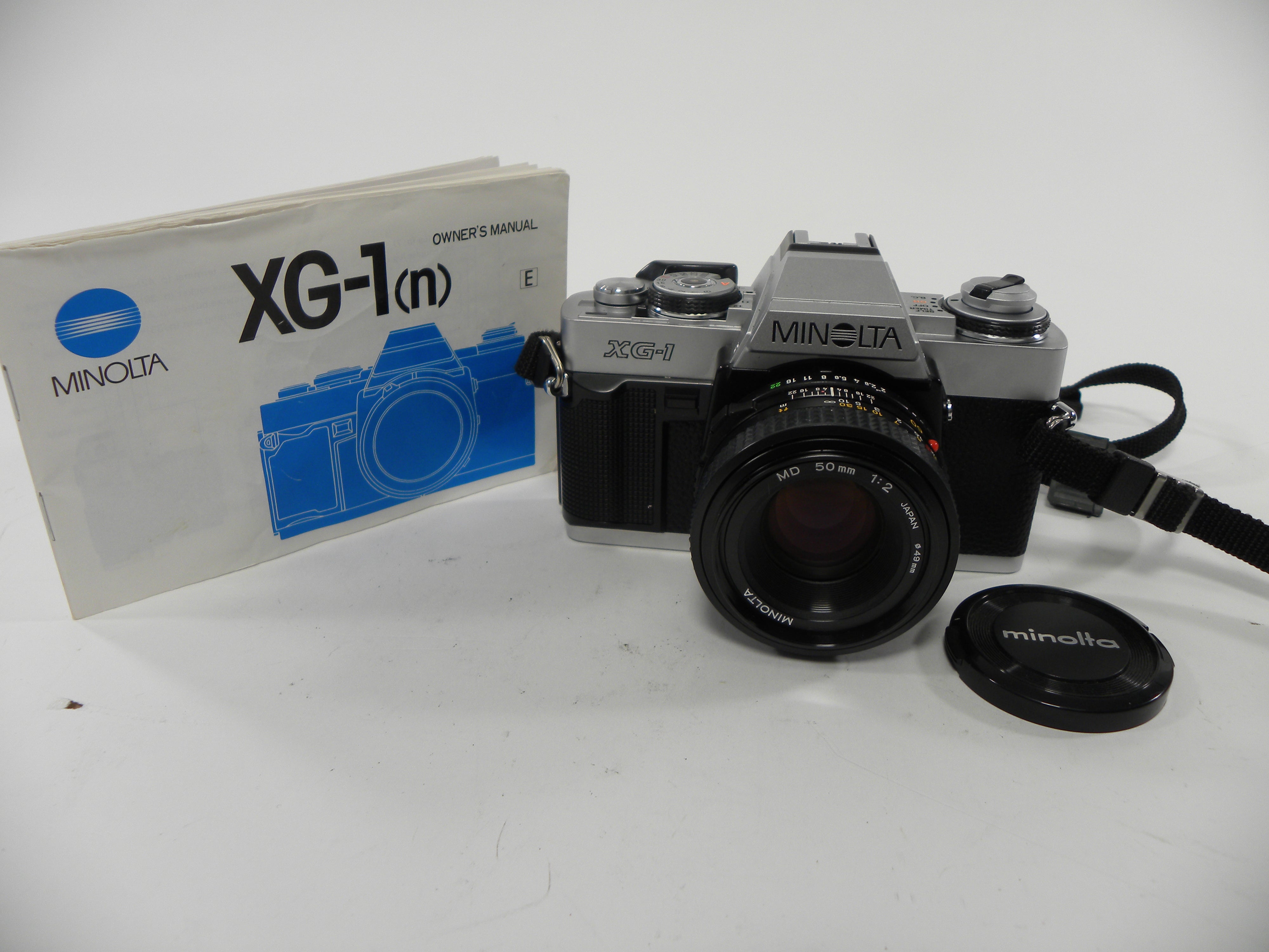 Minolta XG-1 35mm SLR w/MD 50mm f2