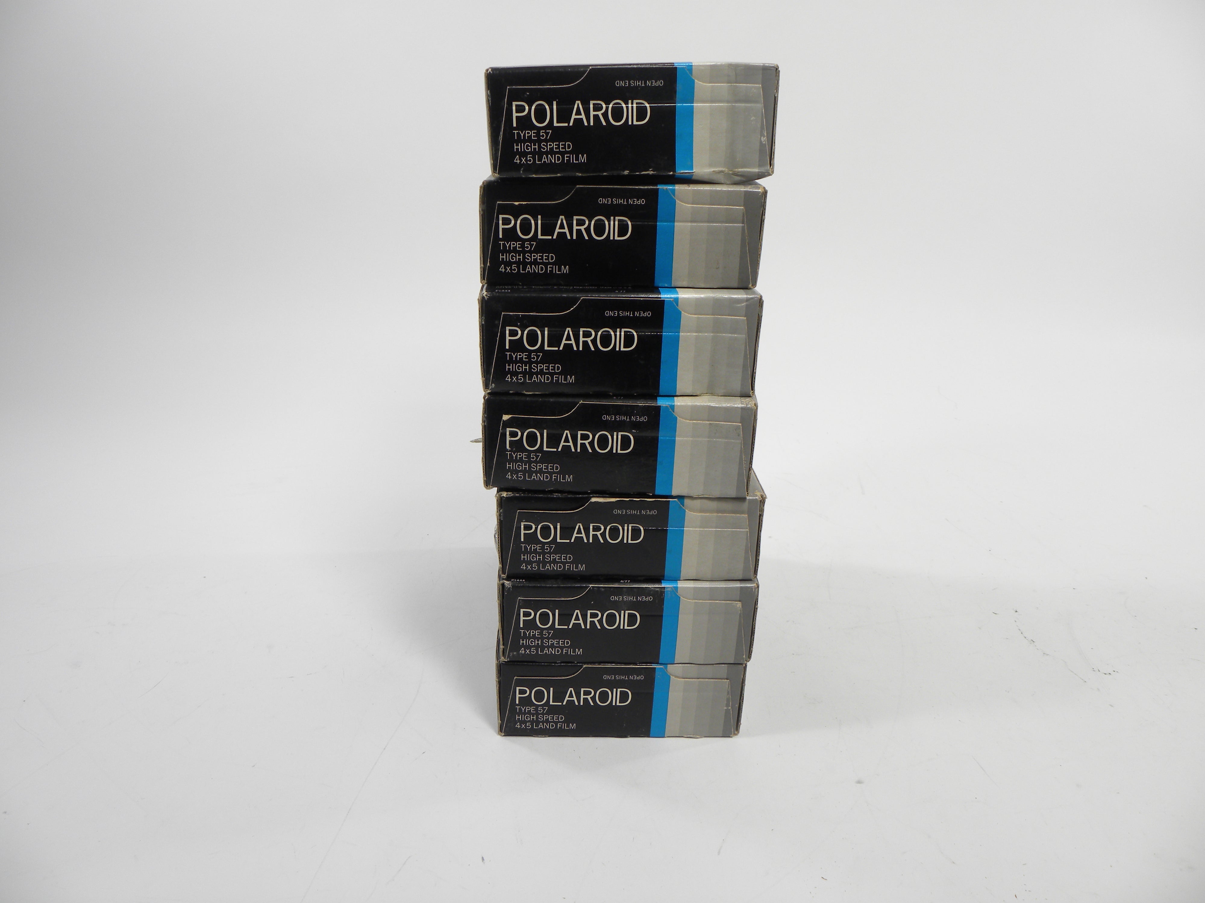 Polaroid Type 57 High Speed 4x5 Land Film Expired