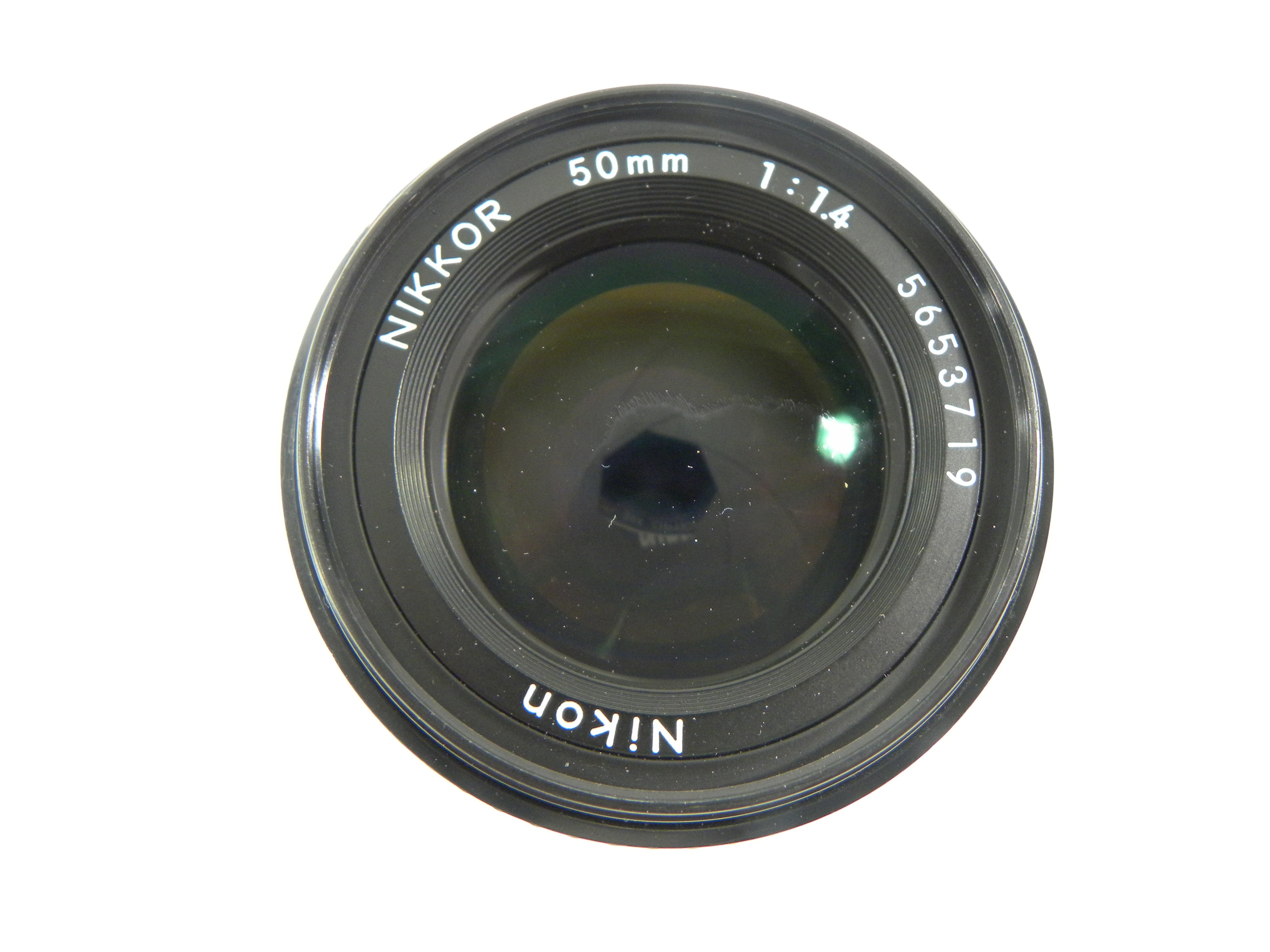 Nikon Nikkor 50mm f1.4 F Mount
