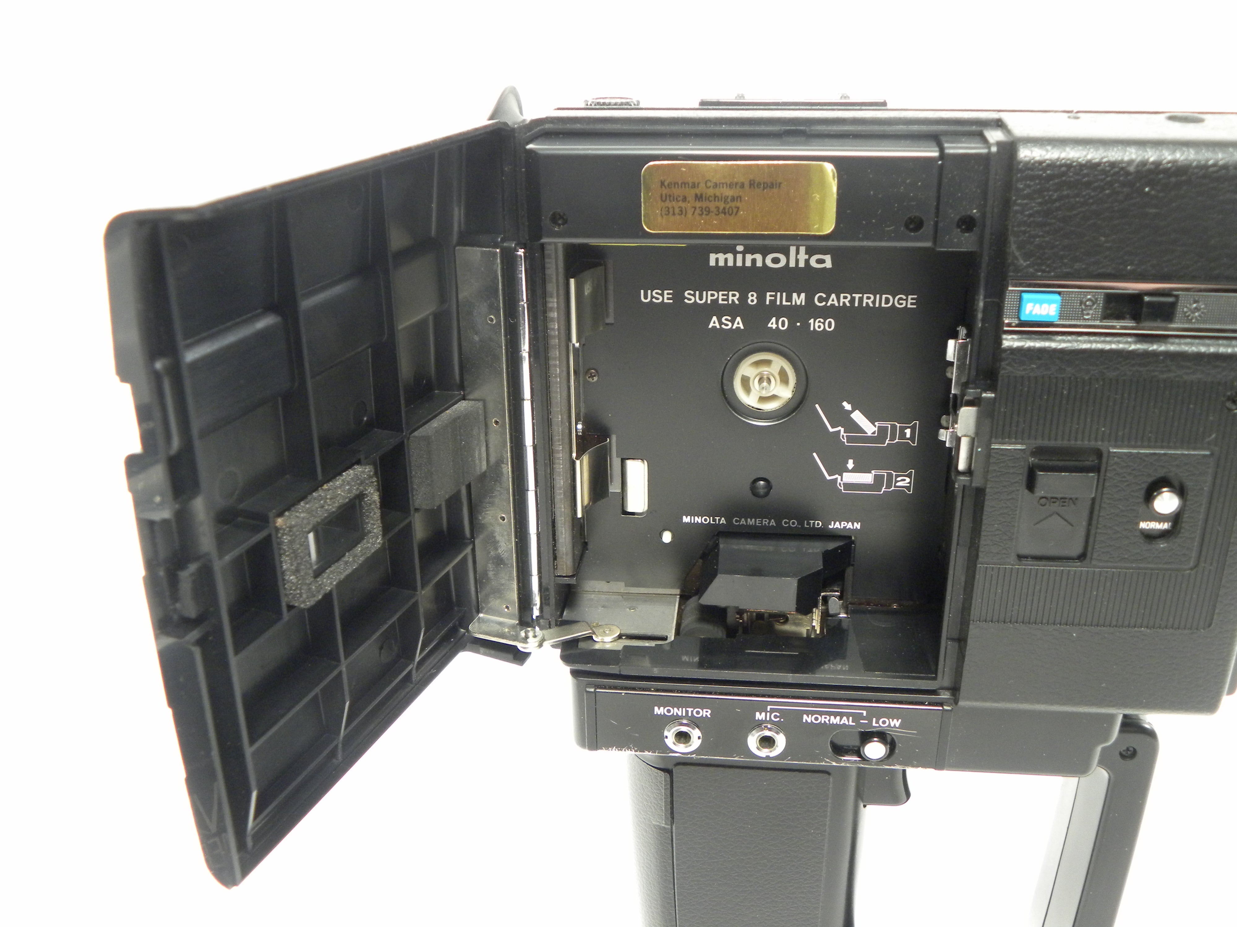 Minolta XL-660 8mm Sound Video Camera UNTESTED!