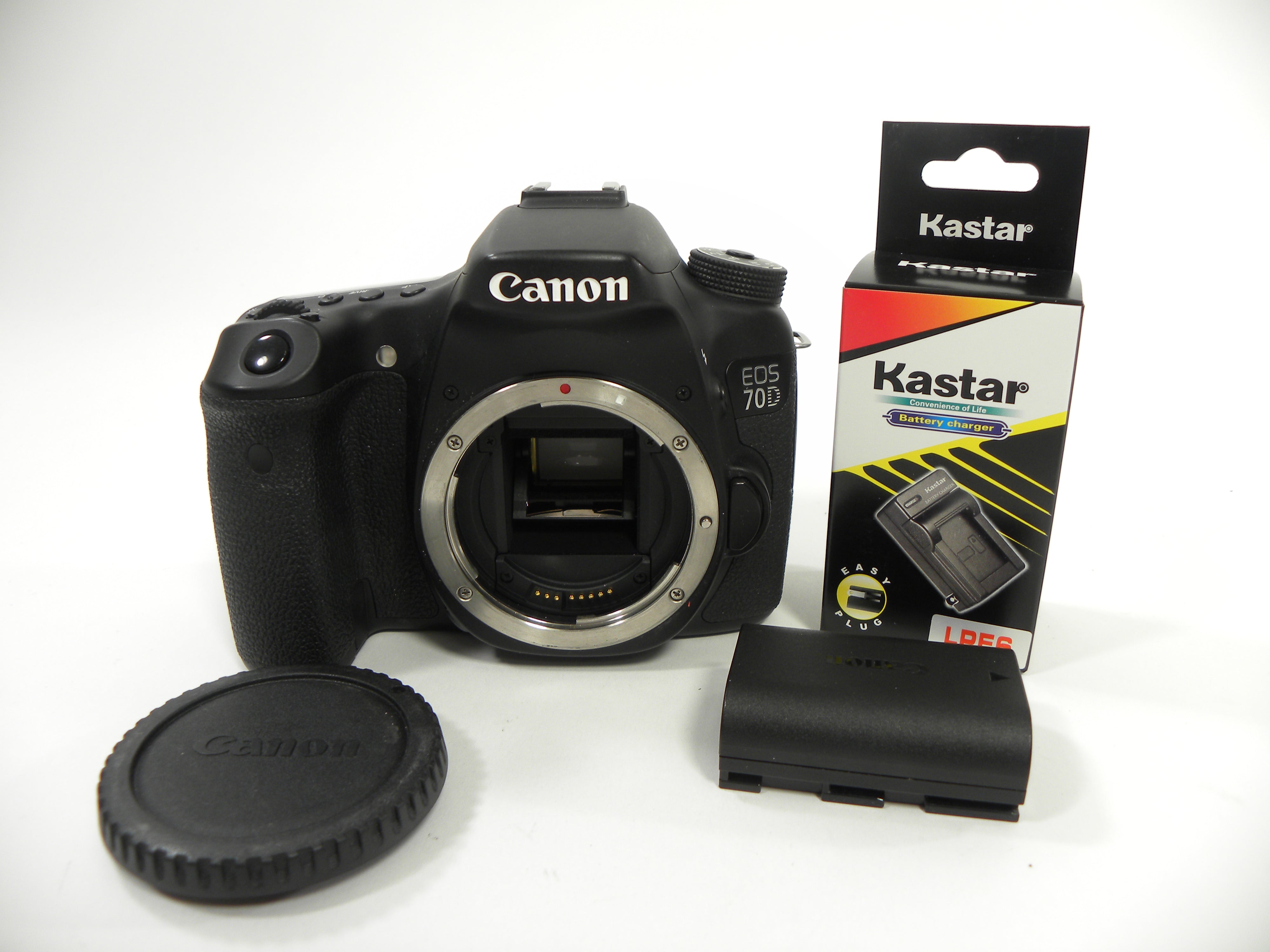 Canon 70D 20mp Digital SLR Body Only Shutter ct. 54,471