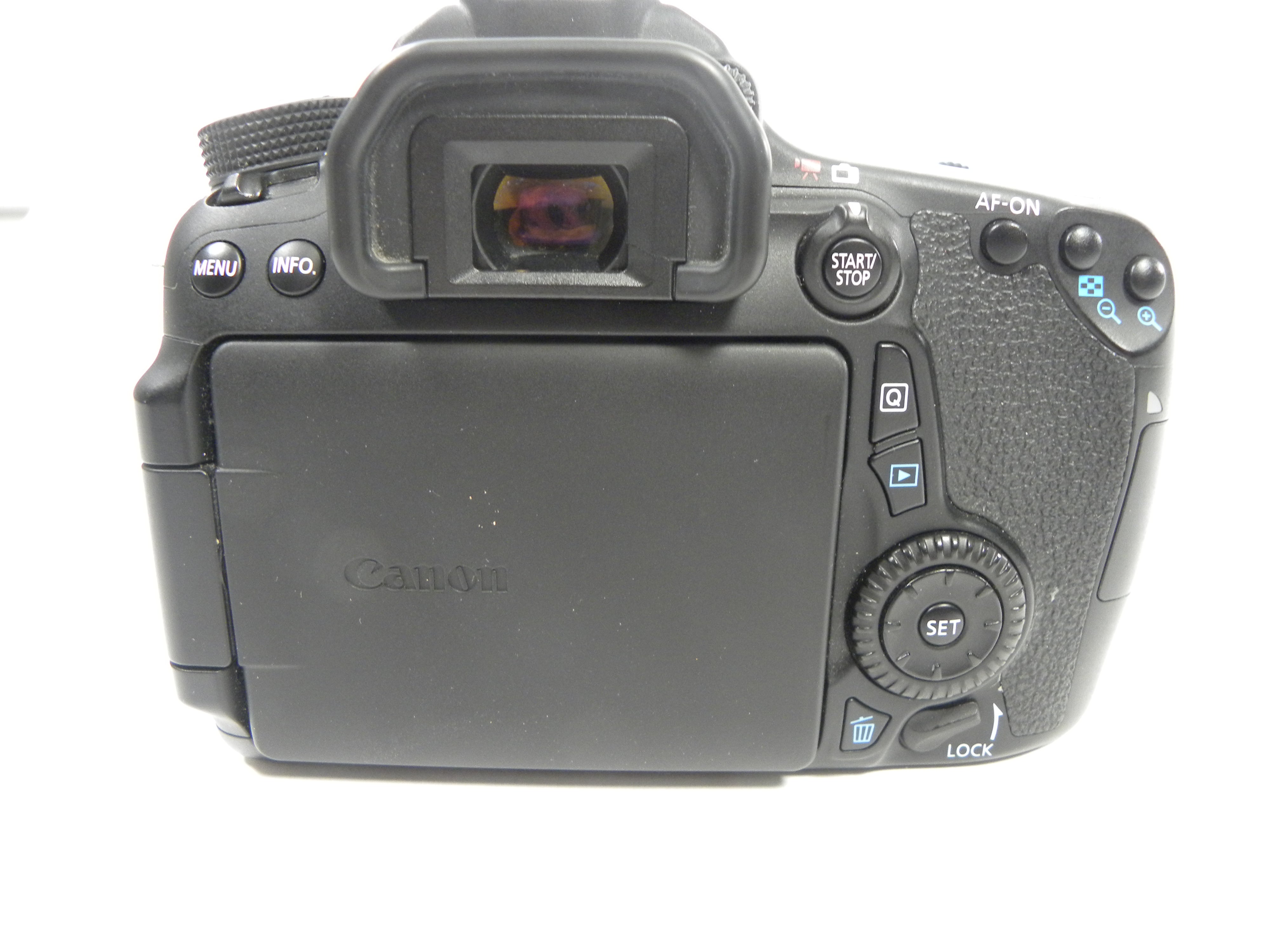 Canon 70D 20mp Digital SLR Body Only Shutter ct. 54,471