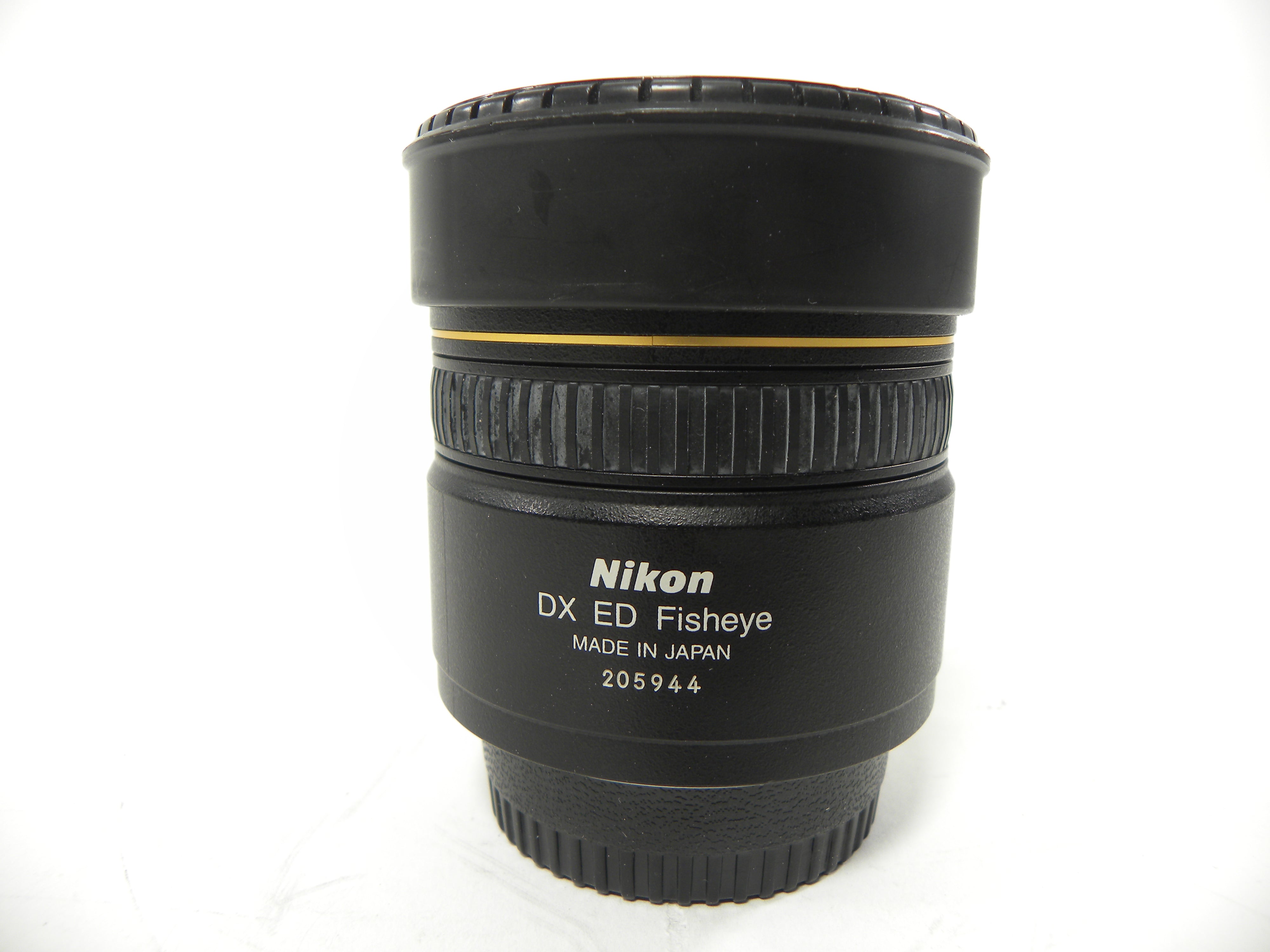 Nikon AF Nikkor Fisheye DX ED 10.5mm f2.8G AS IS (Parts) No Returns!