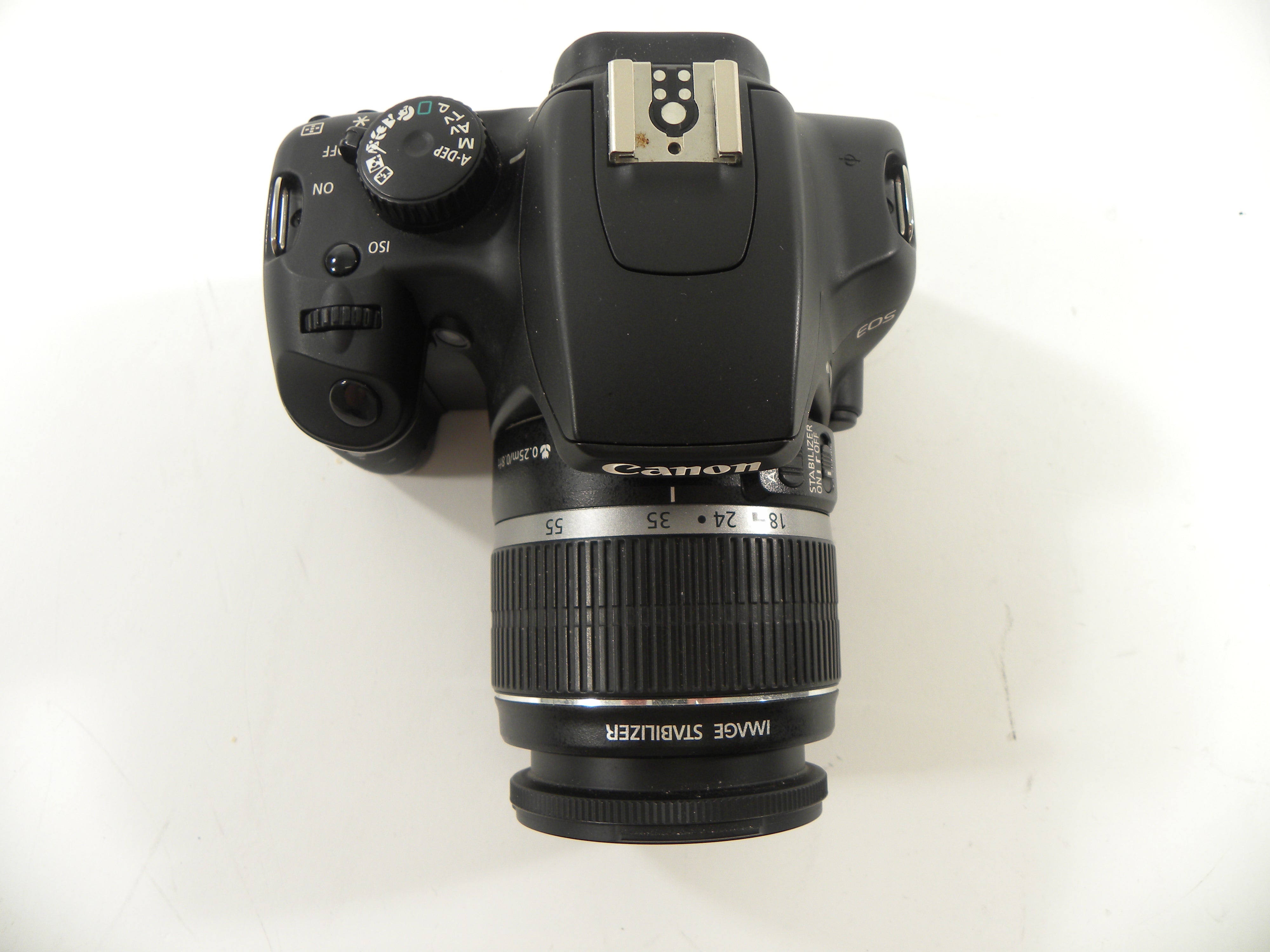 Canon EOS Rebel XS 10.1mp Digital SLR w/EF-S 18-55 IS Shutter Ct. 5,609